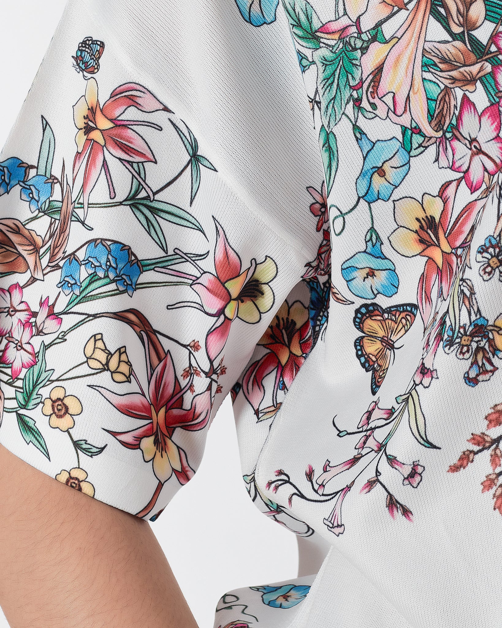 Floral Over Printed Lady Shirt 15.90