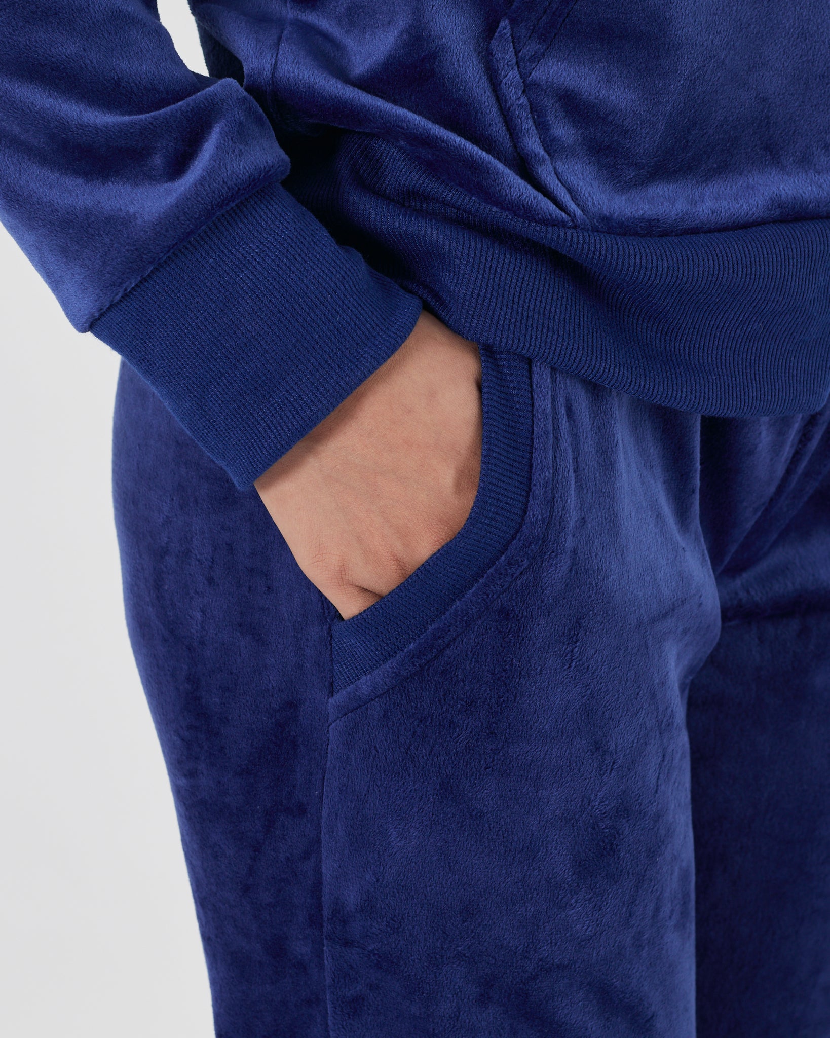 Velvet Lady Blue Hoodie + Jogger 2 Piece Outfit 20.90
