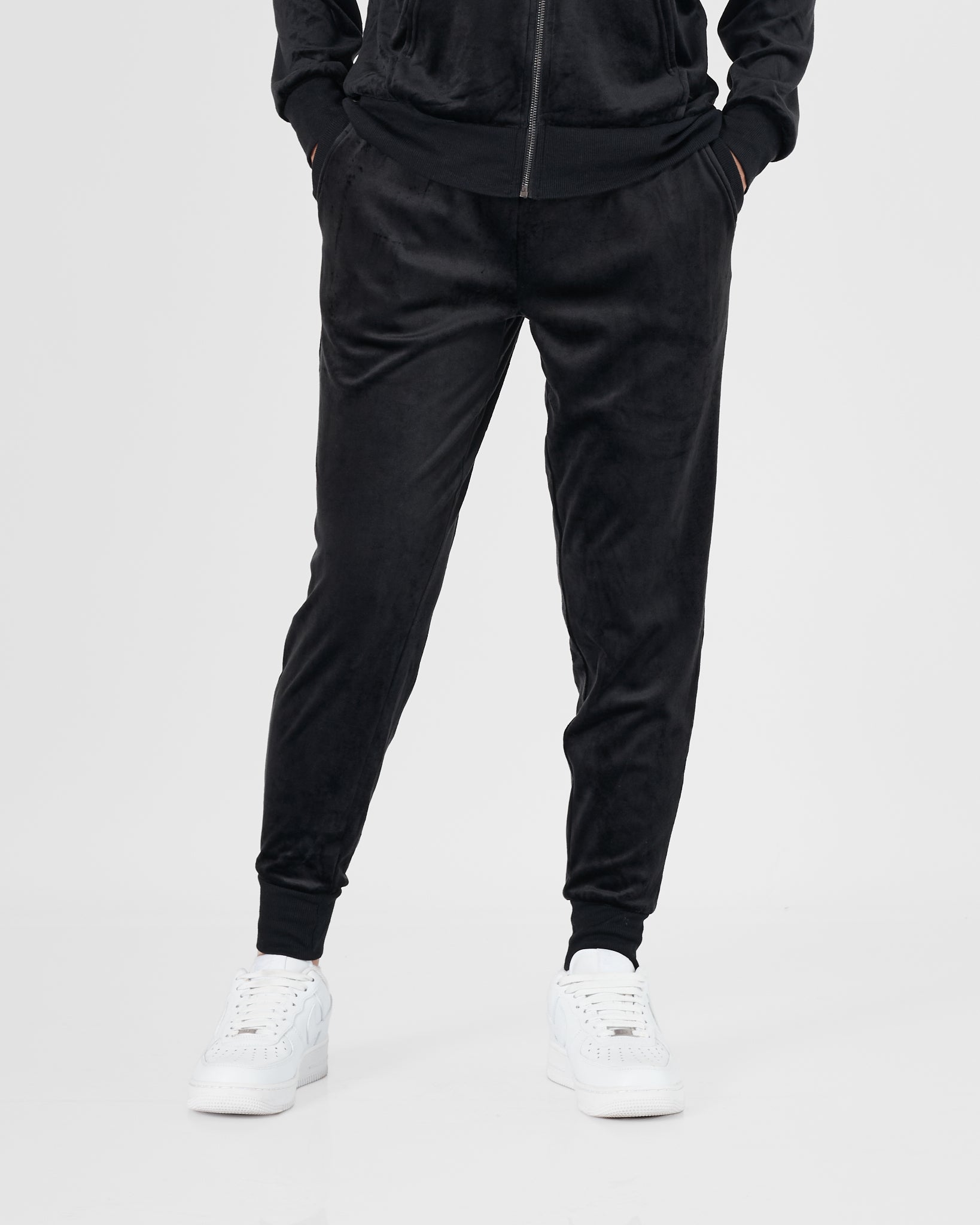 Velvet Lady Black Hoodie + Jogger 2 Piece Outfit 20.90