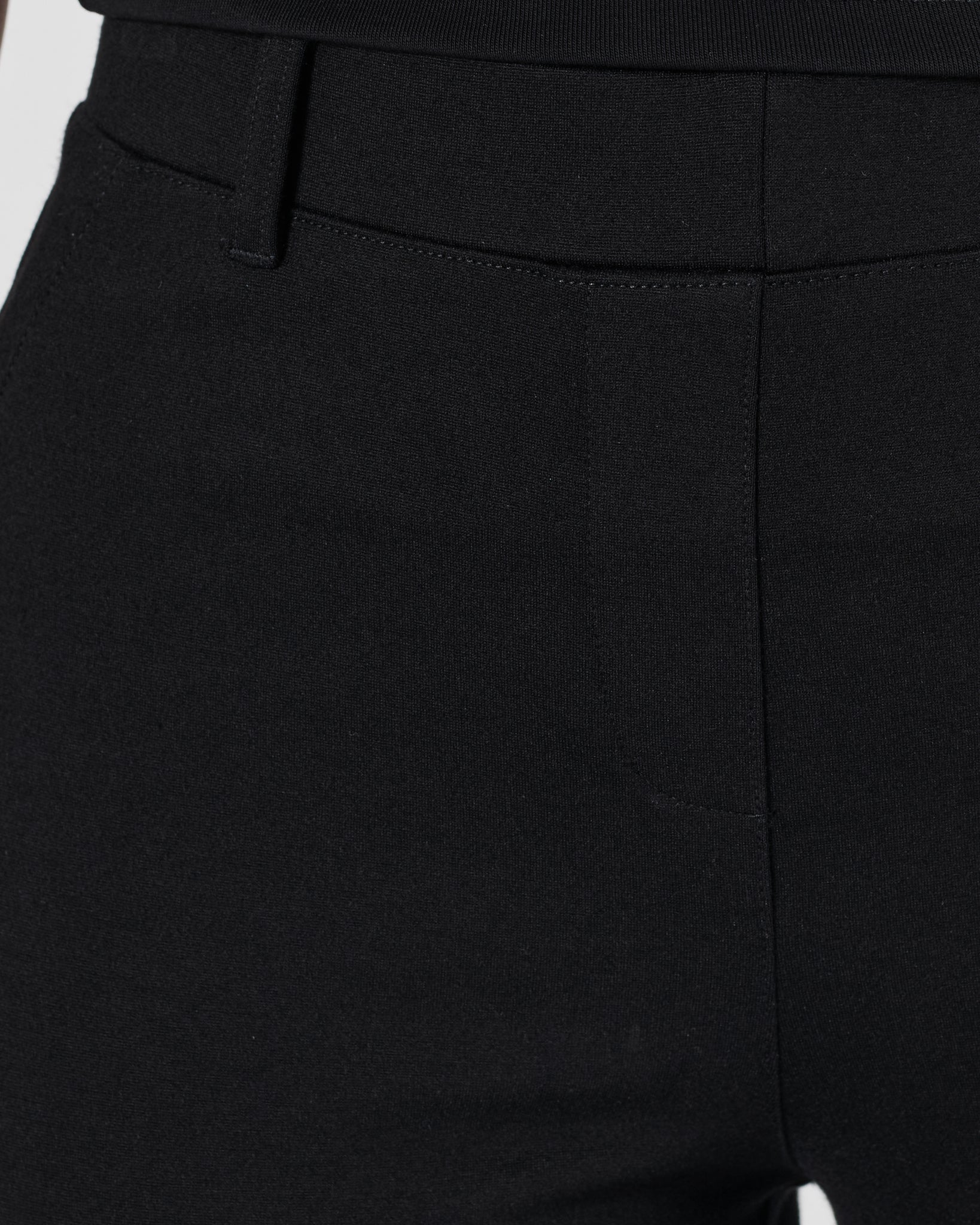 QIN Straight Fit Lady Black Pants 14.90