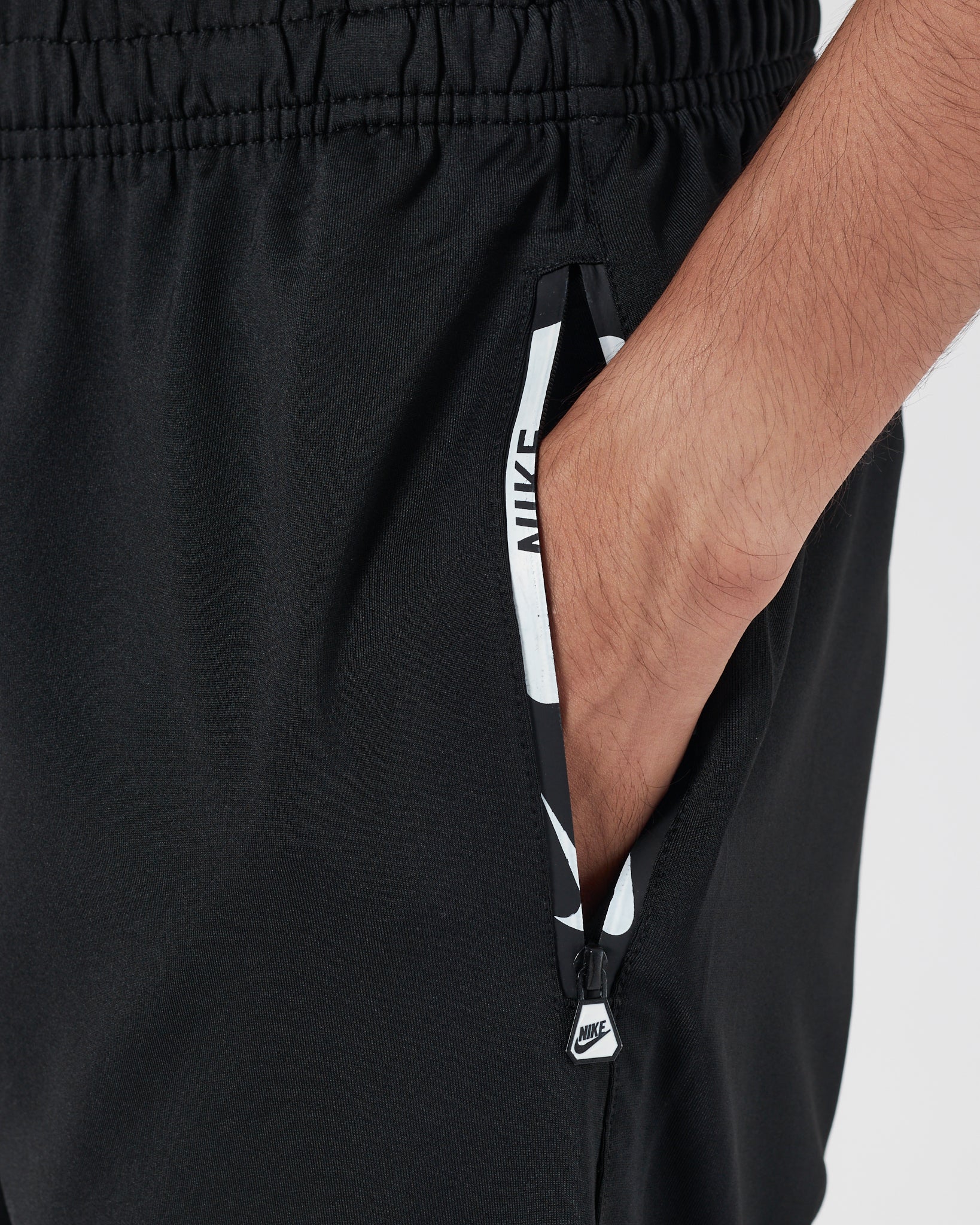 NIK Men Black Track Shorts 14.50