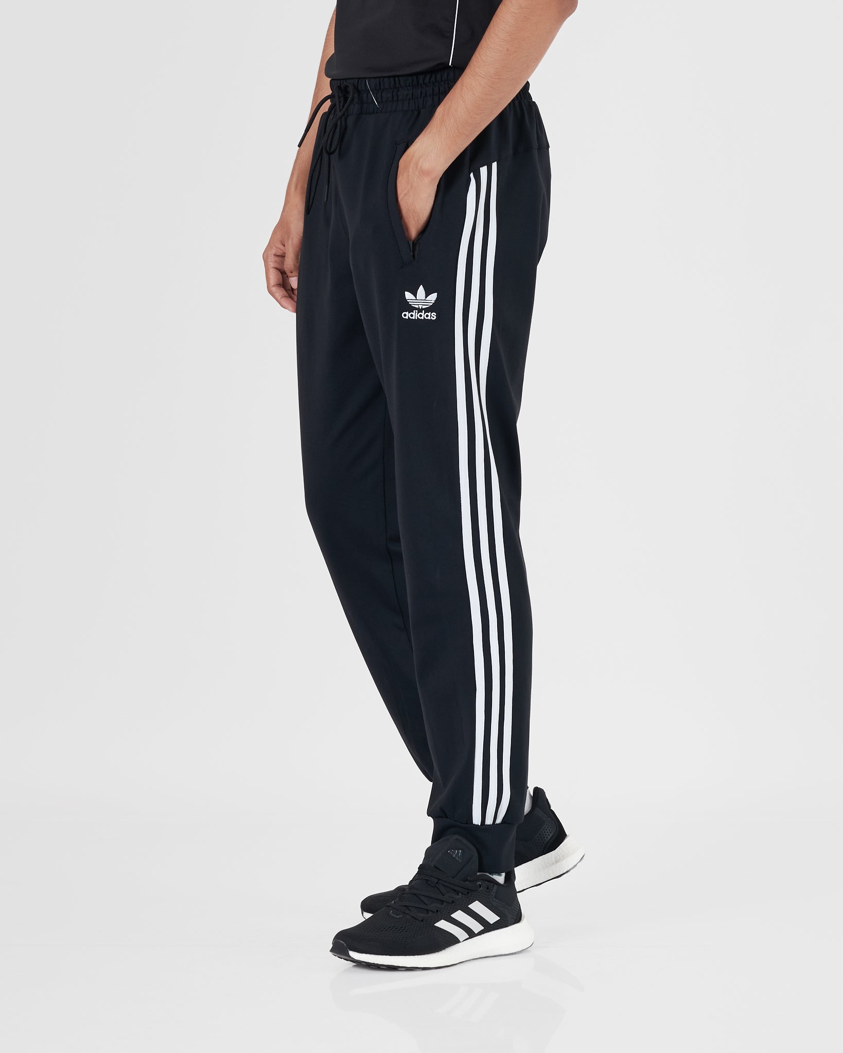 ADI 3 Striped Men Black Track Pants 16.90