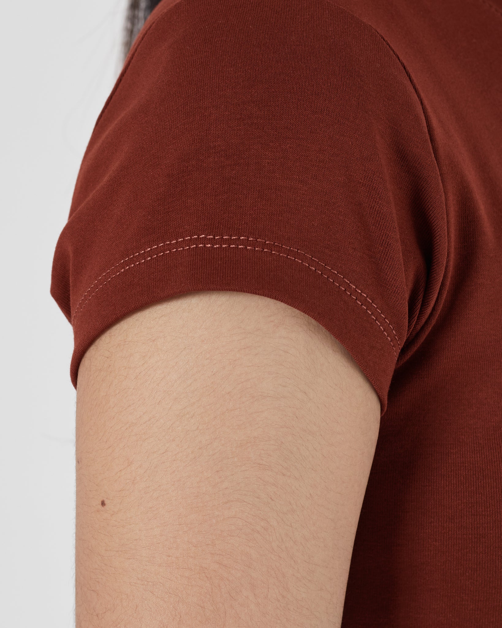 UNI Plain Color Lady Dark Orange T-Shirt 12.90