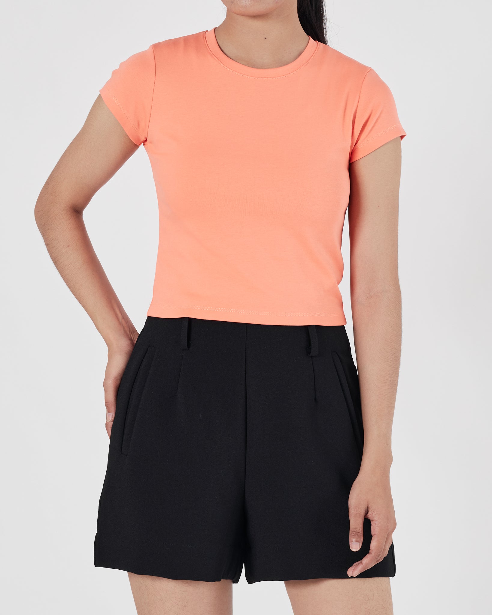 UNI Plain Color Lady Orange T-Shirt 12.90