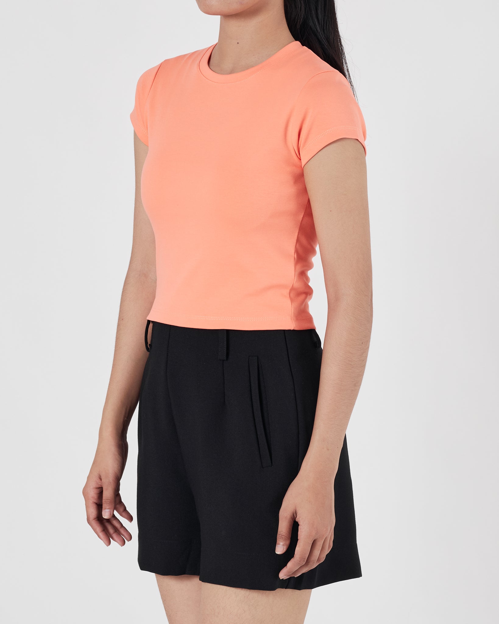 UNI Plain Color Lady Orange T-Shirt 12.90