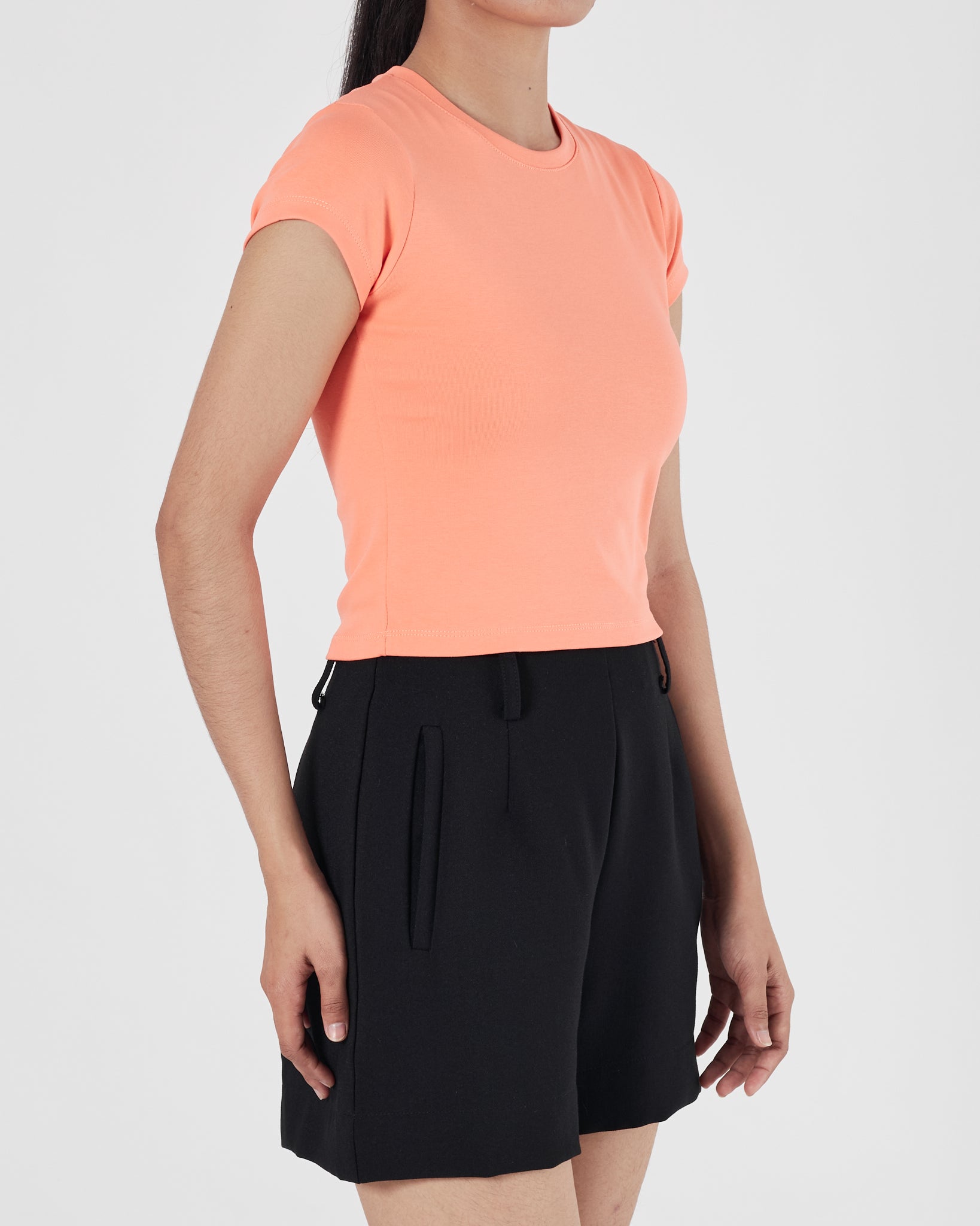 UNI Plain Color Lady Orange T-Shirt 12.90