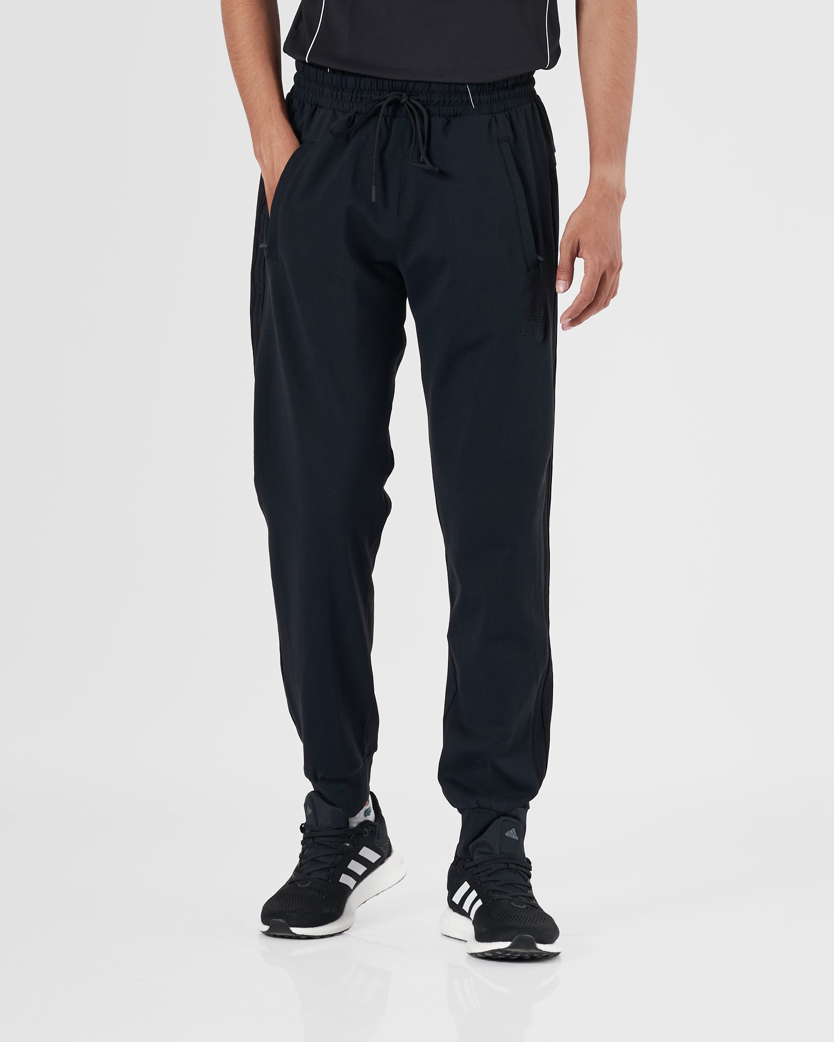 ADI 3 Striped Men Black Track Pants 16.90