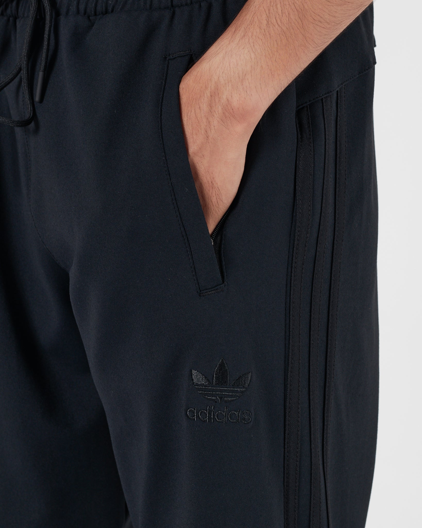 ADI 3 Striped Men Black Track Pants 16.90