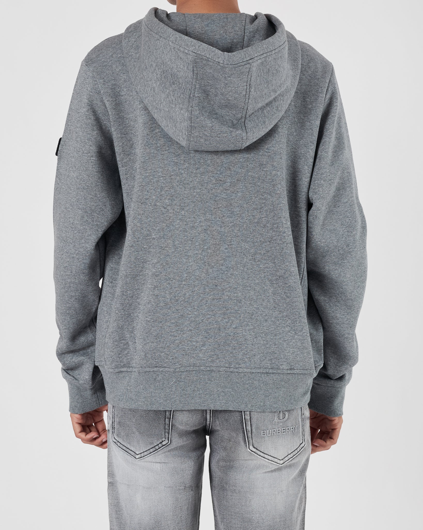 PSH Men Grey Zipped Hoodie 25.90