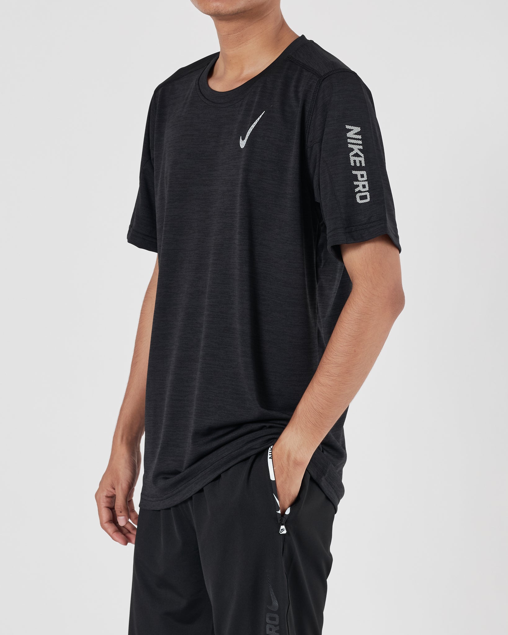 NIK Pro Men Black Sport T-Shirt 14.90