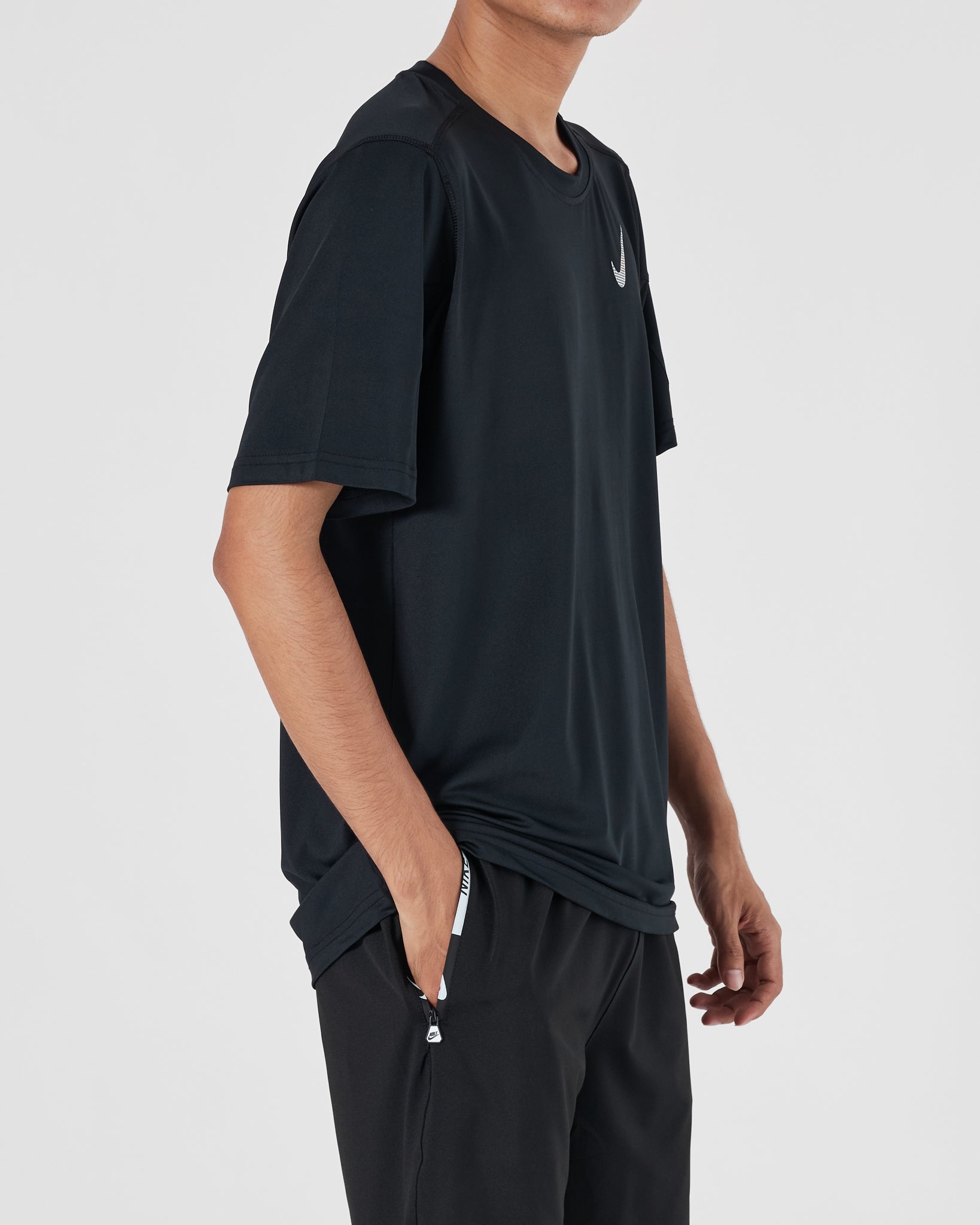 NIK Pro Men Black Sport T-Shirt 14.90