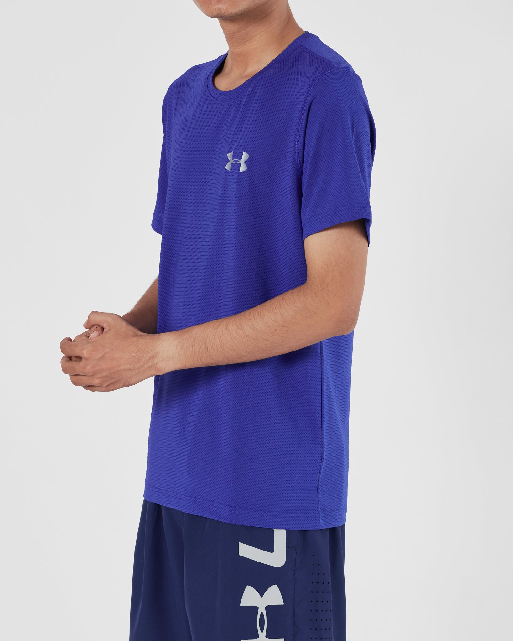 UA Men Blue Sport T-Shirt 13.90