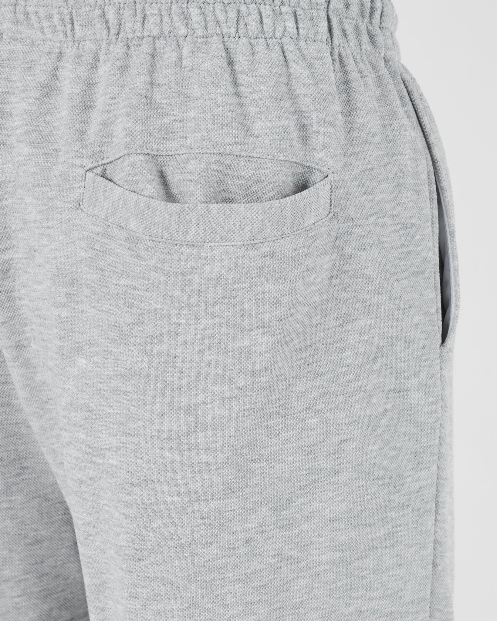 STU Logo Embroidered Men Grey Shorts 17.90