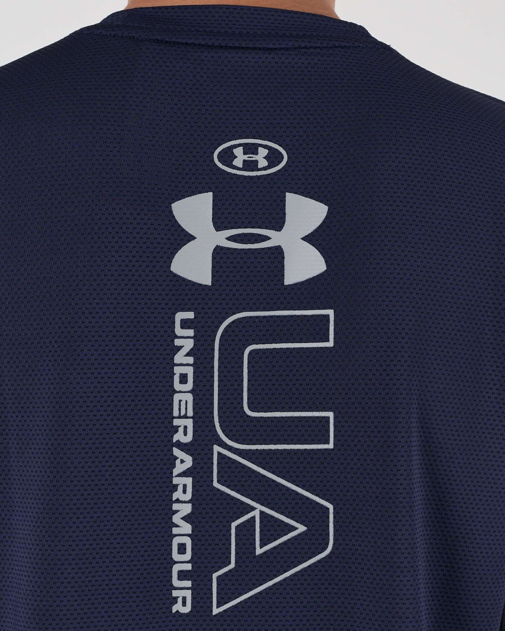 UA Men Dark Blue Sport T-Shirt 13.90