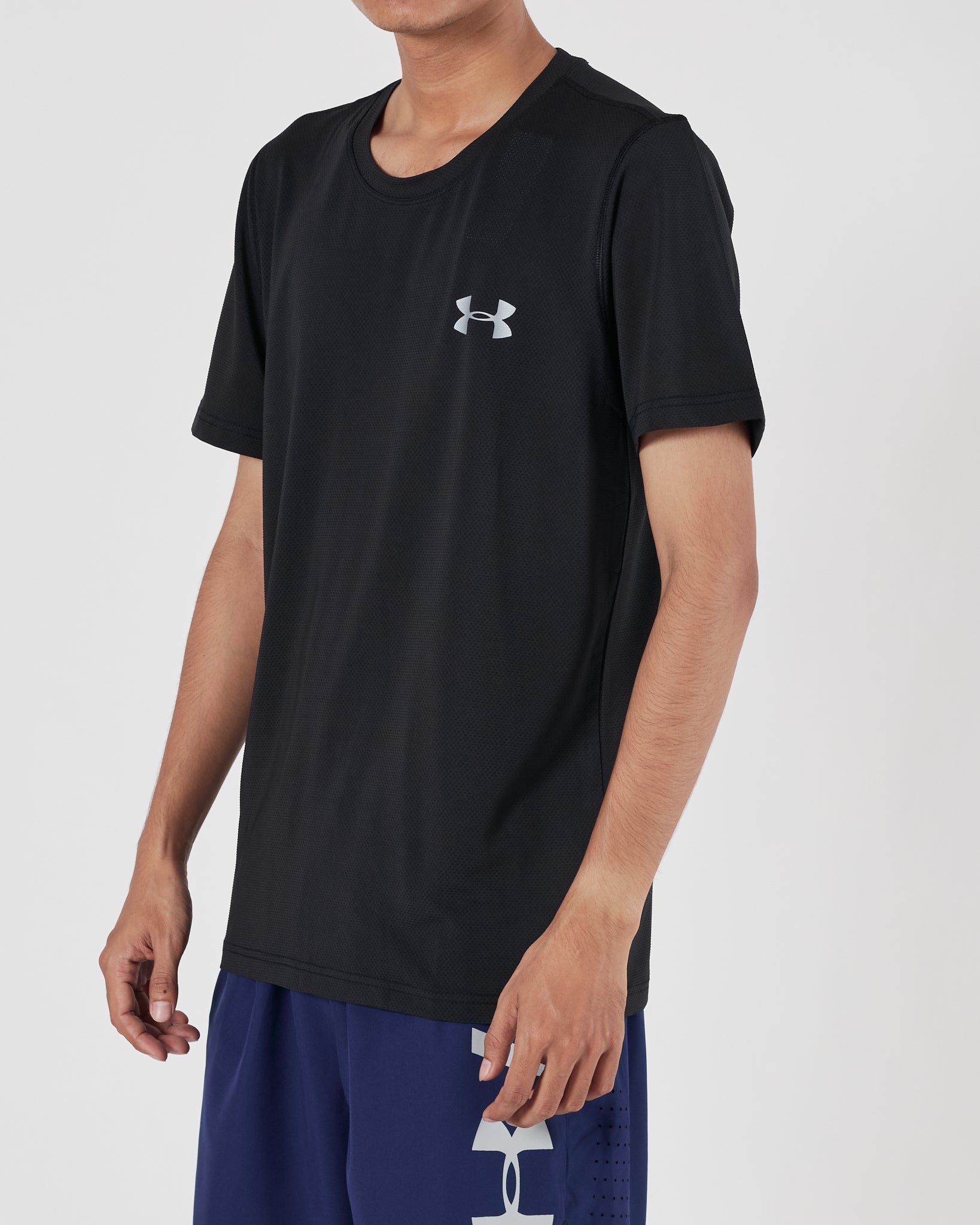 UA Men Black Sport T-Shirt 13.90