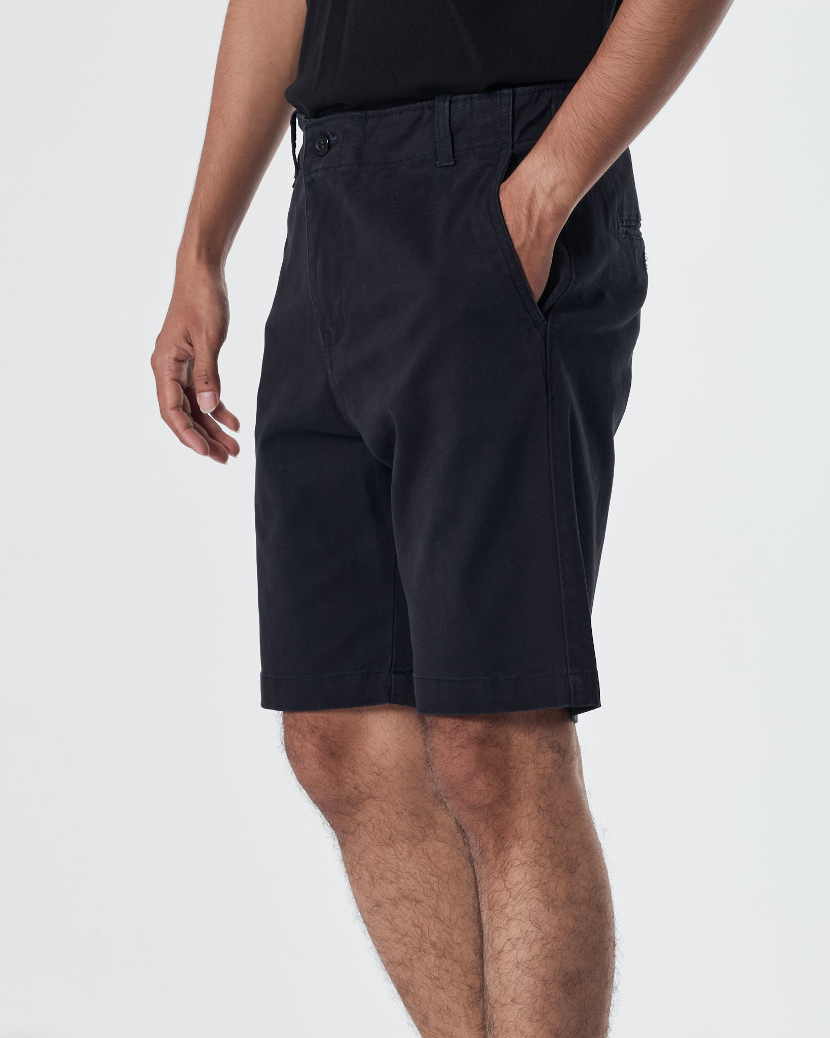 LAC Men Blue Khaki Short Pants 17.90