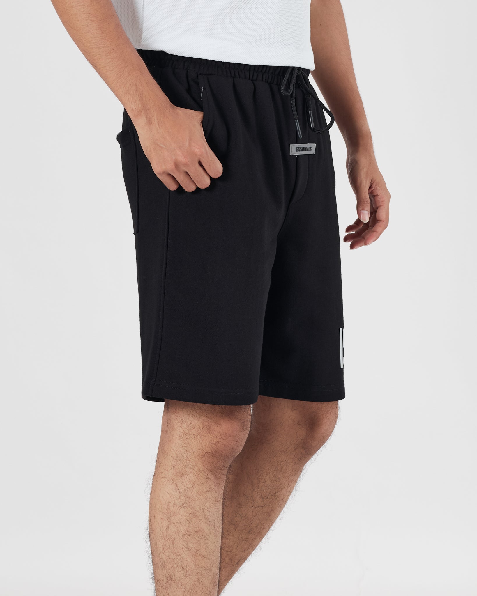ESS 1977 Printed Men Black Shorts 16.90