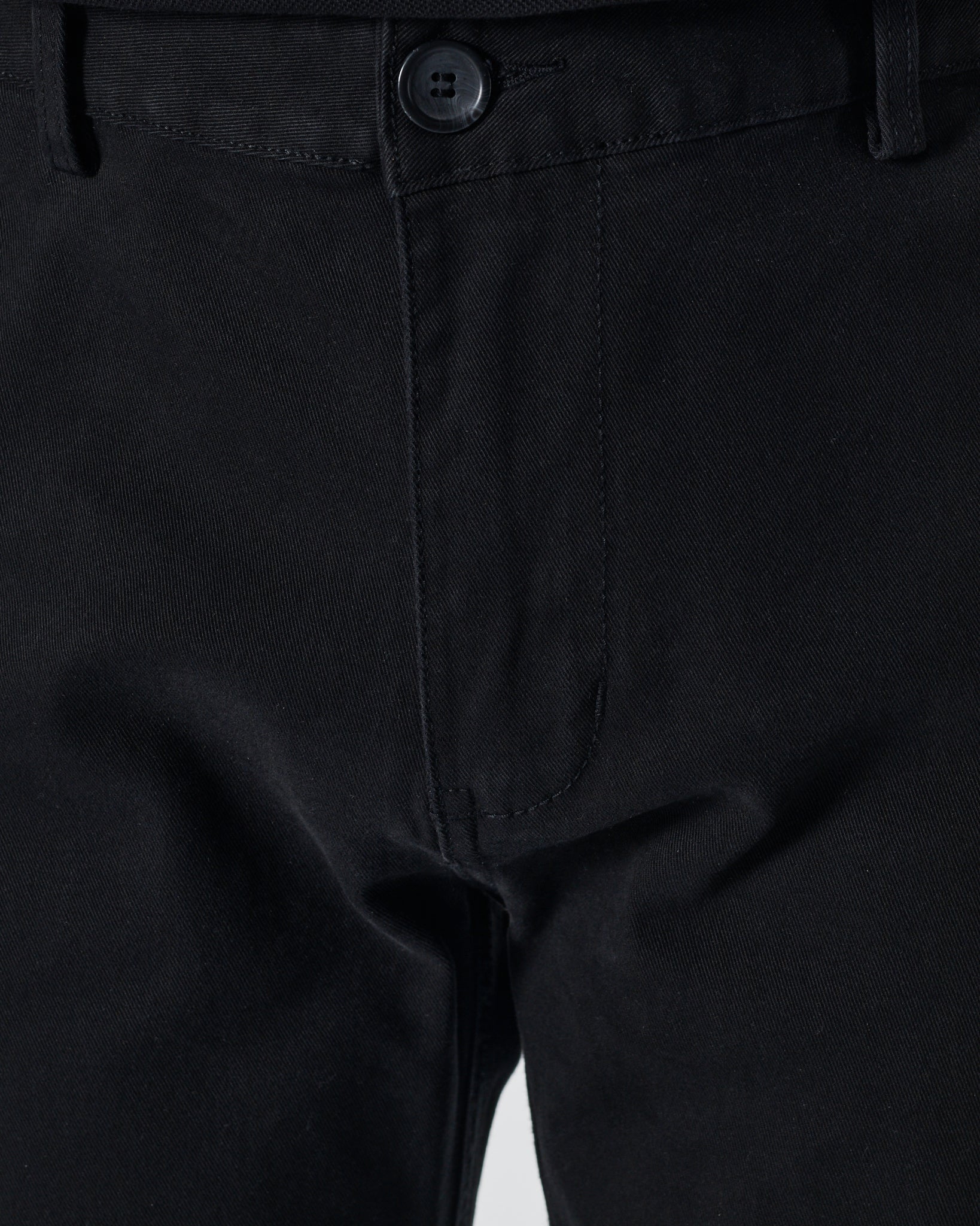 HUG Straight Fit Men Black Khaki Pants 25.90