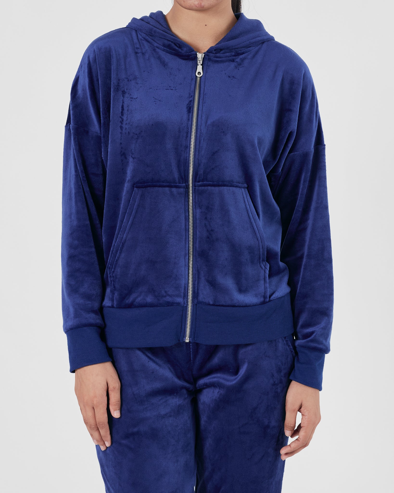 Velvet Lady Blue Hoodie + Jogger 2 Piece Outfit 20.90