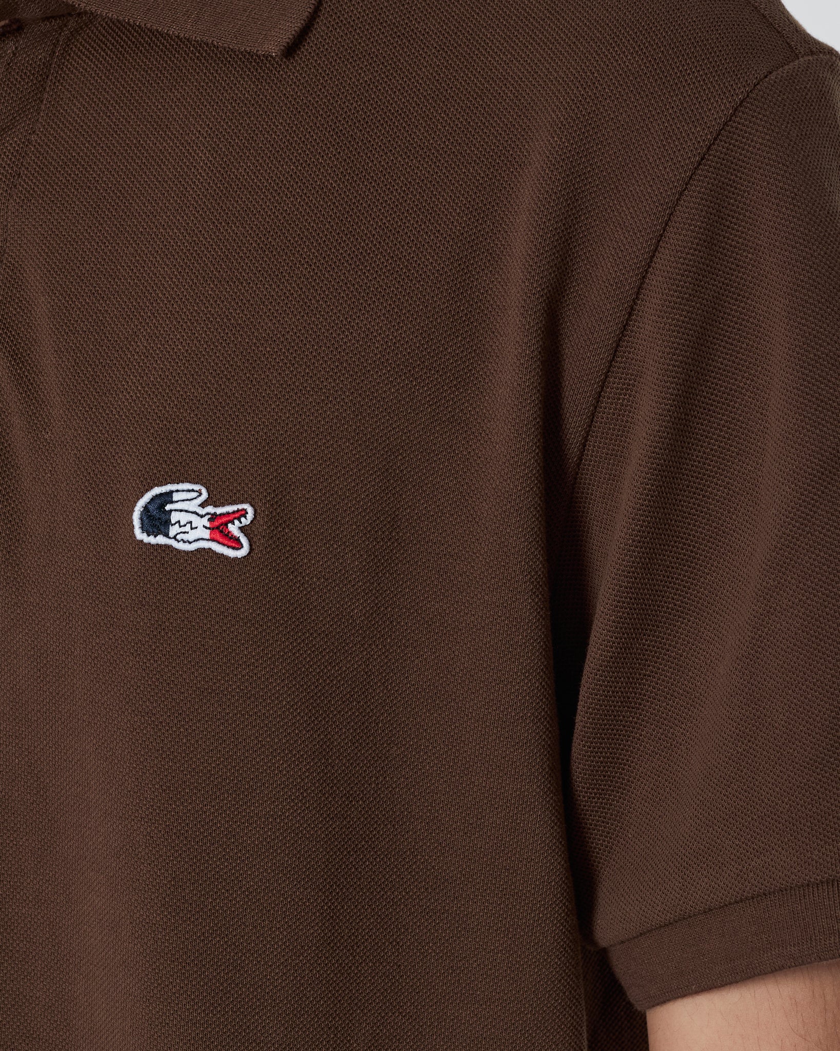 LAC Plain Color Men Brown Polo Shirt 22.90