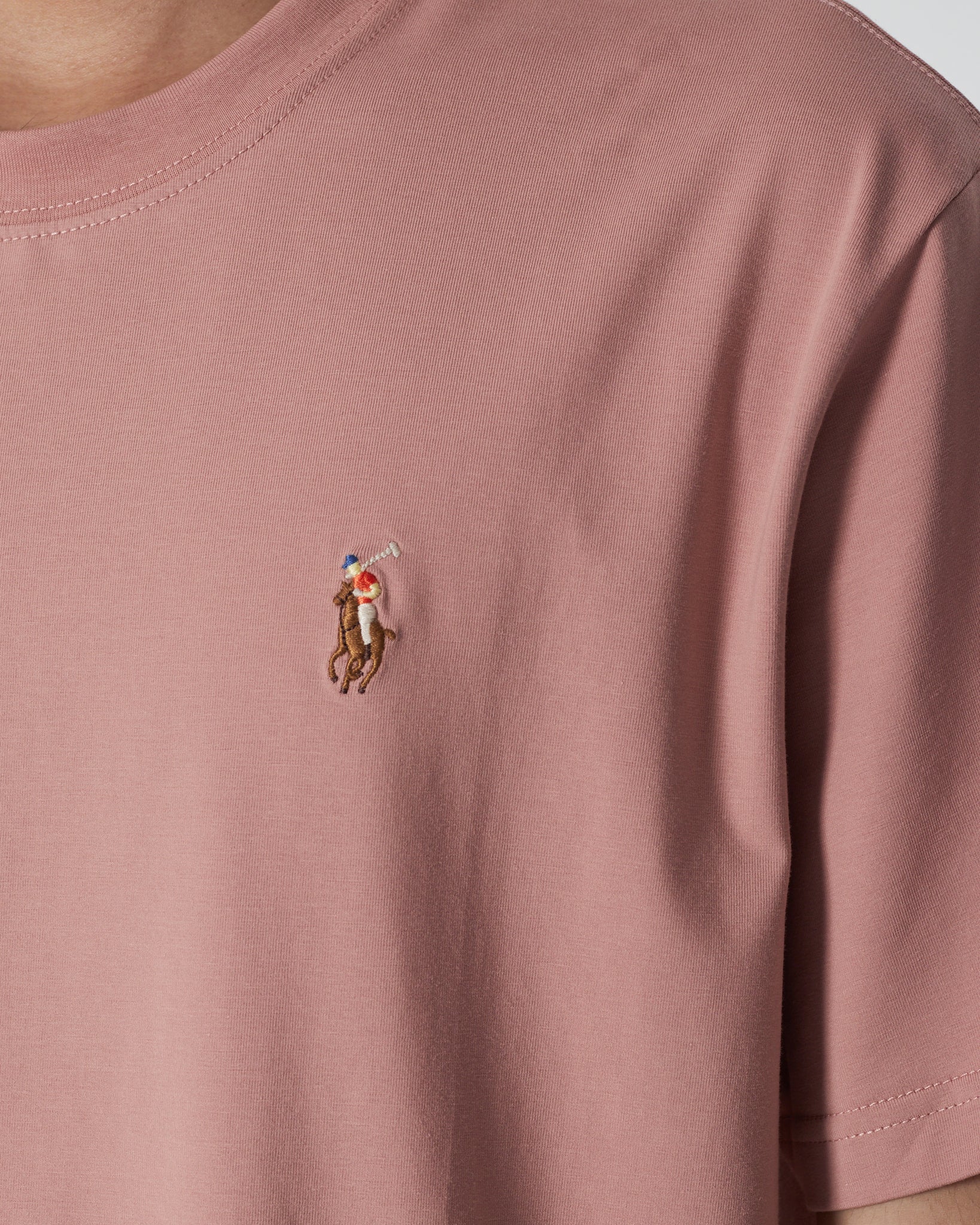 RL Plain Color Men Pink T-Shirt 12.90