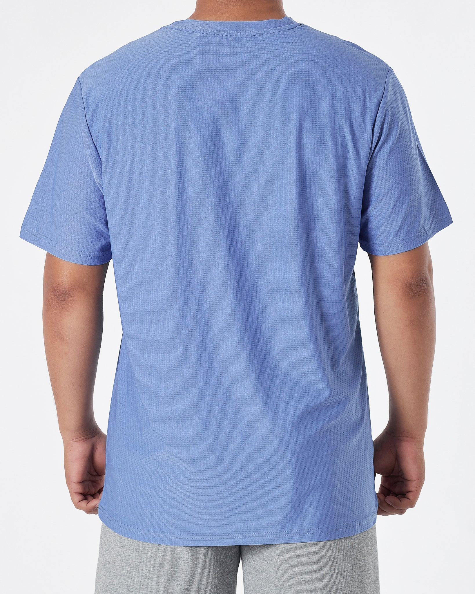 UA Logo Printed Men Sport Blue T-Shirt 12.90