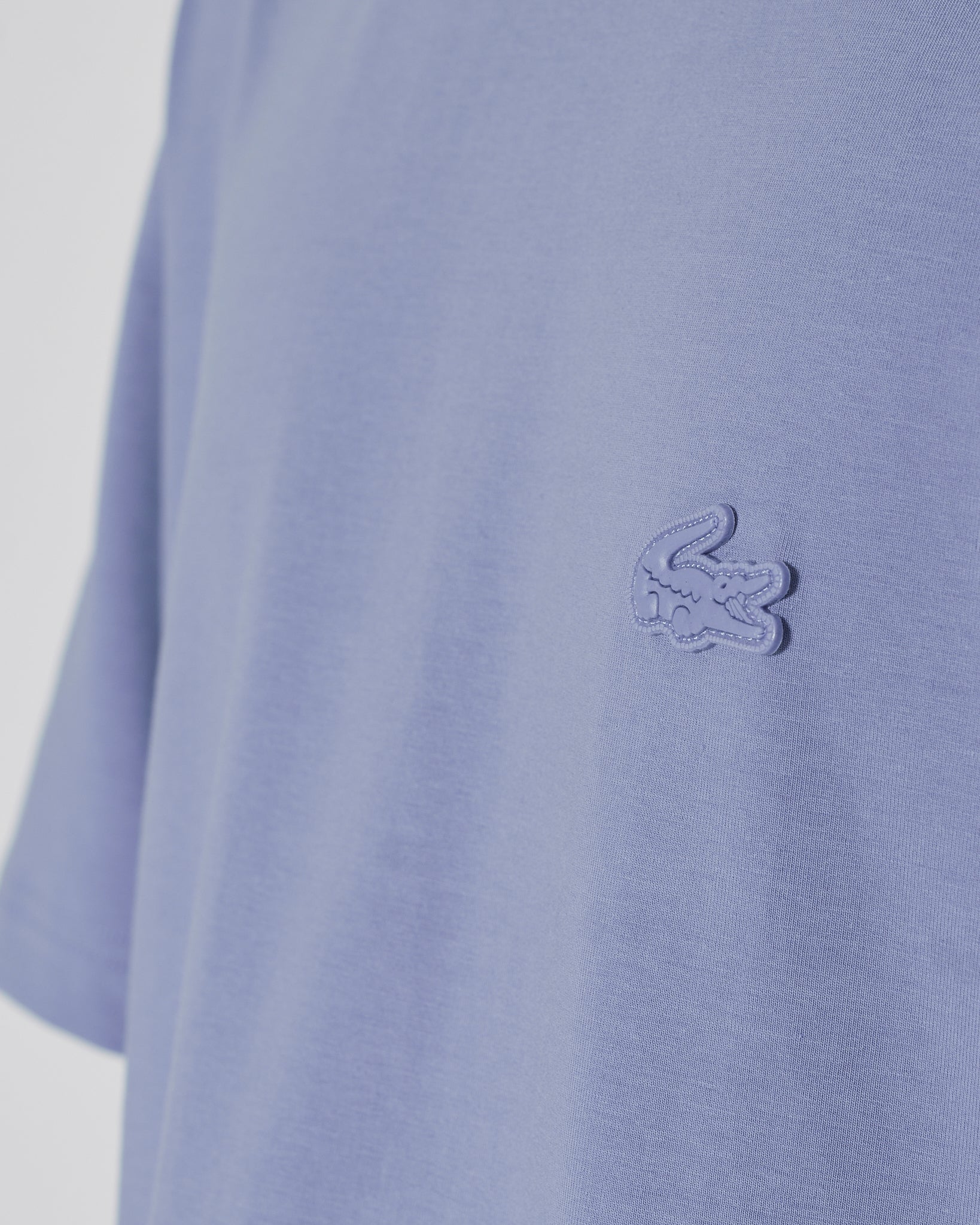 LAC Plain Color Men Light Purple T-Shirt 14.90