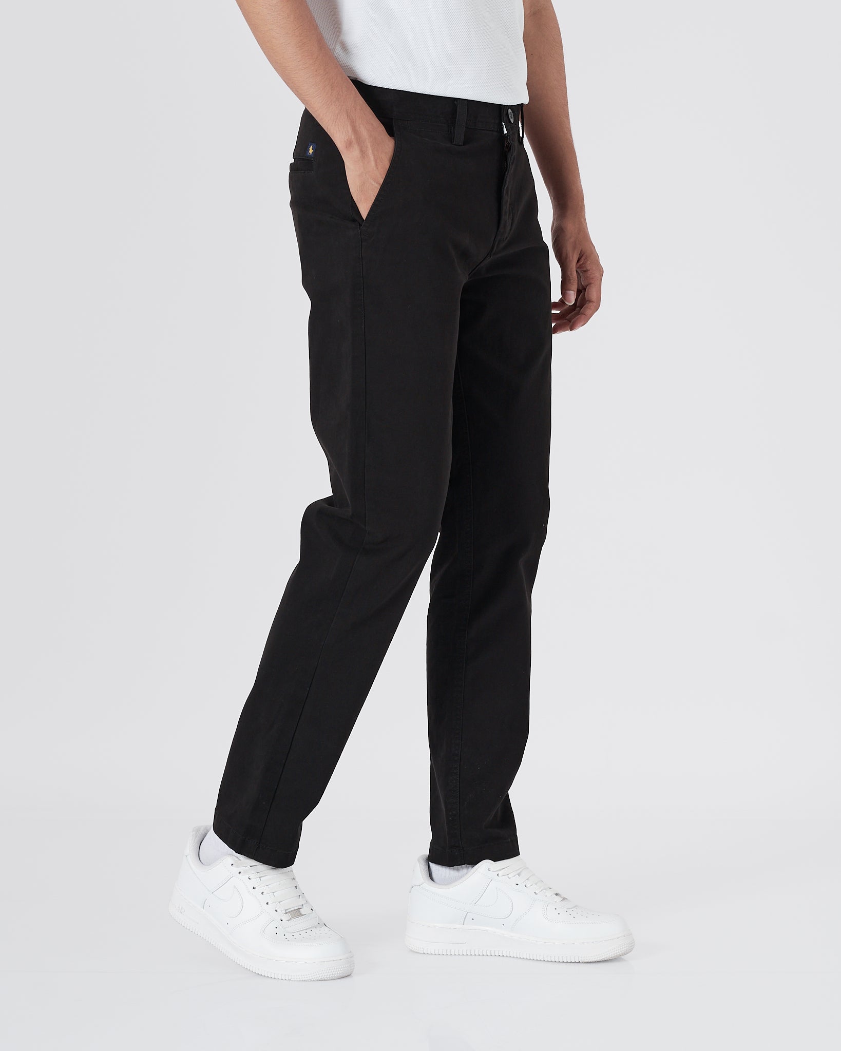 RL Men Black Casual Fit Pants 25.90