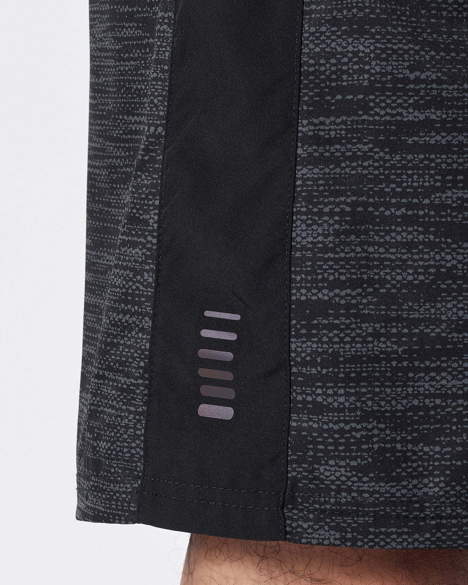 UA Left Logo Printed Men Dark Grey Track Shorts 12.90