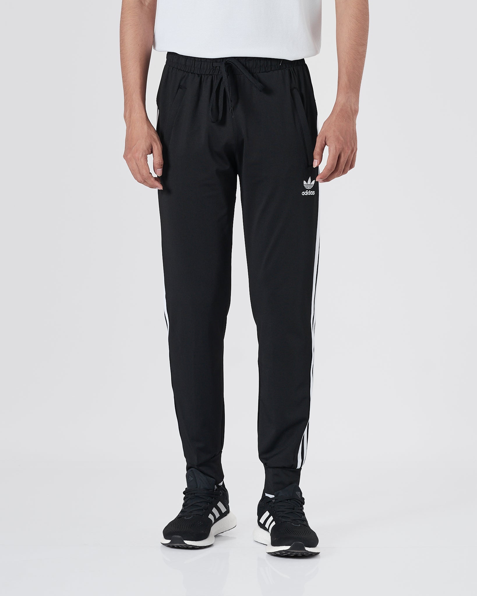 ADI 3 Striped Men Black Track Pants 15.90