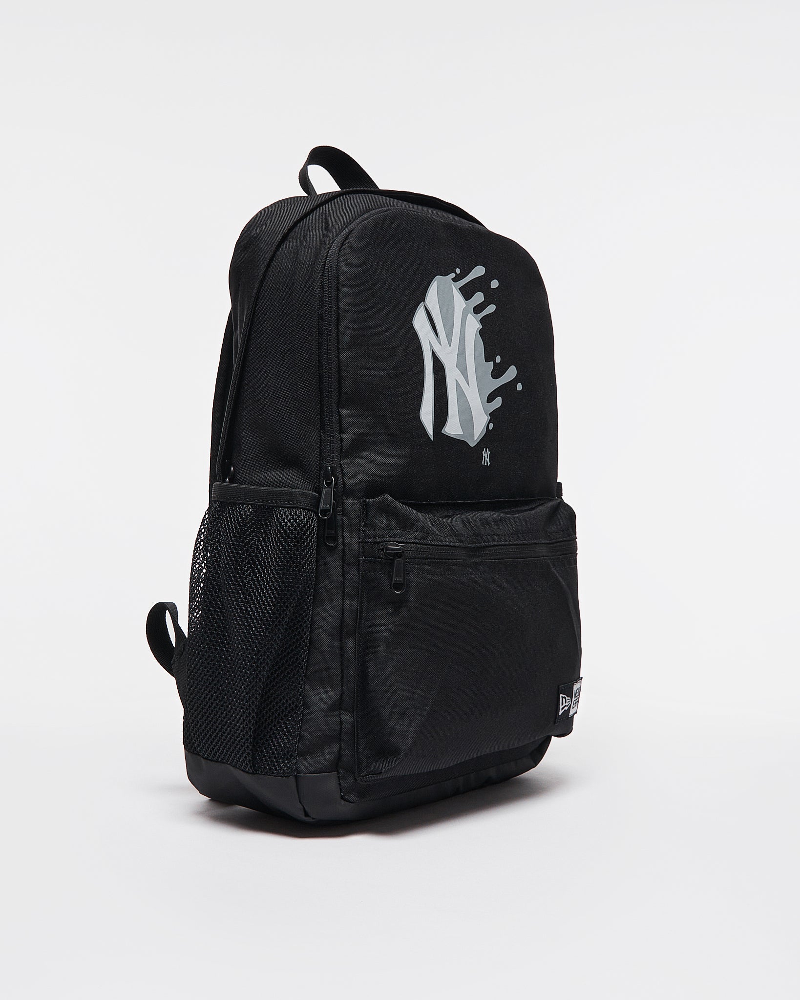 NY Splash Ink Logo Printed Black Backpack 17.90