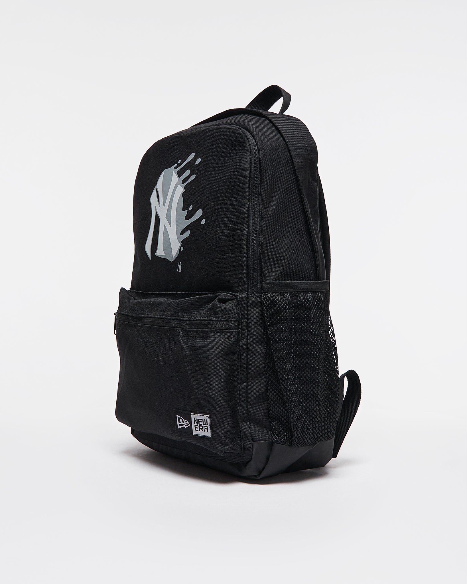 NY Splash Ink Logo Printed Black Backpack 17.90