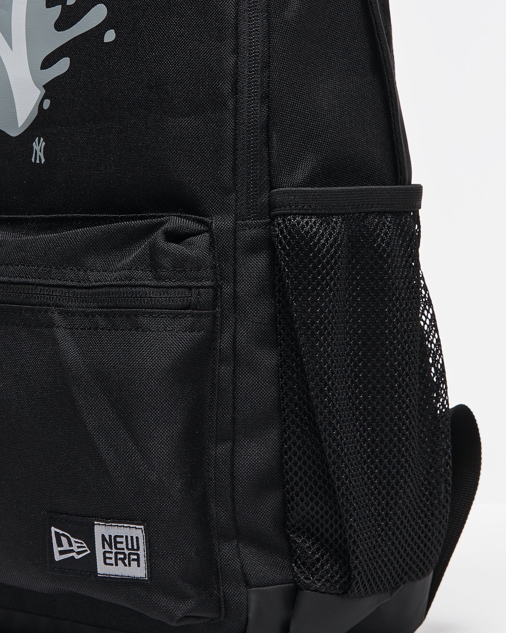 NY Splash Ink Logo Printed Black Backpack 17.90