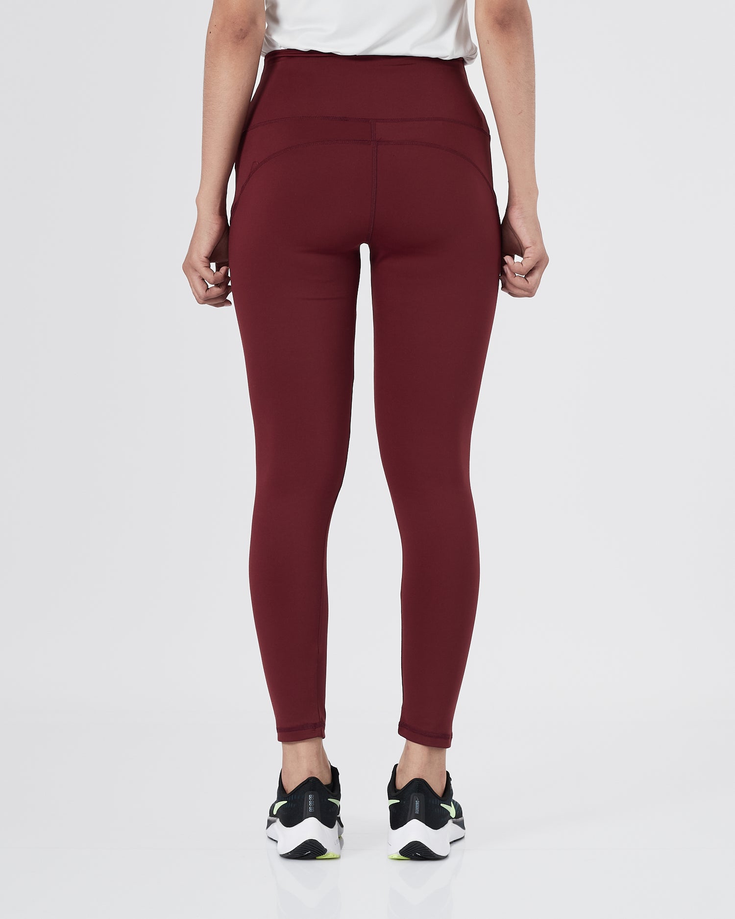 NIK Lady Dark Red Sport Leggings 13.90