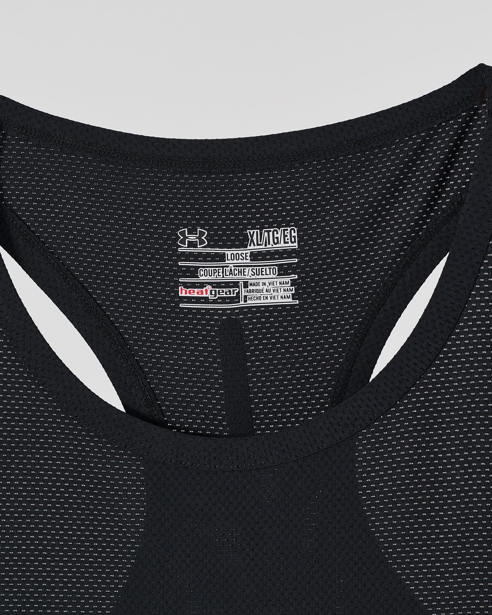 UA Logo Printed Men Black Sport Tank Top 11.50