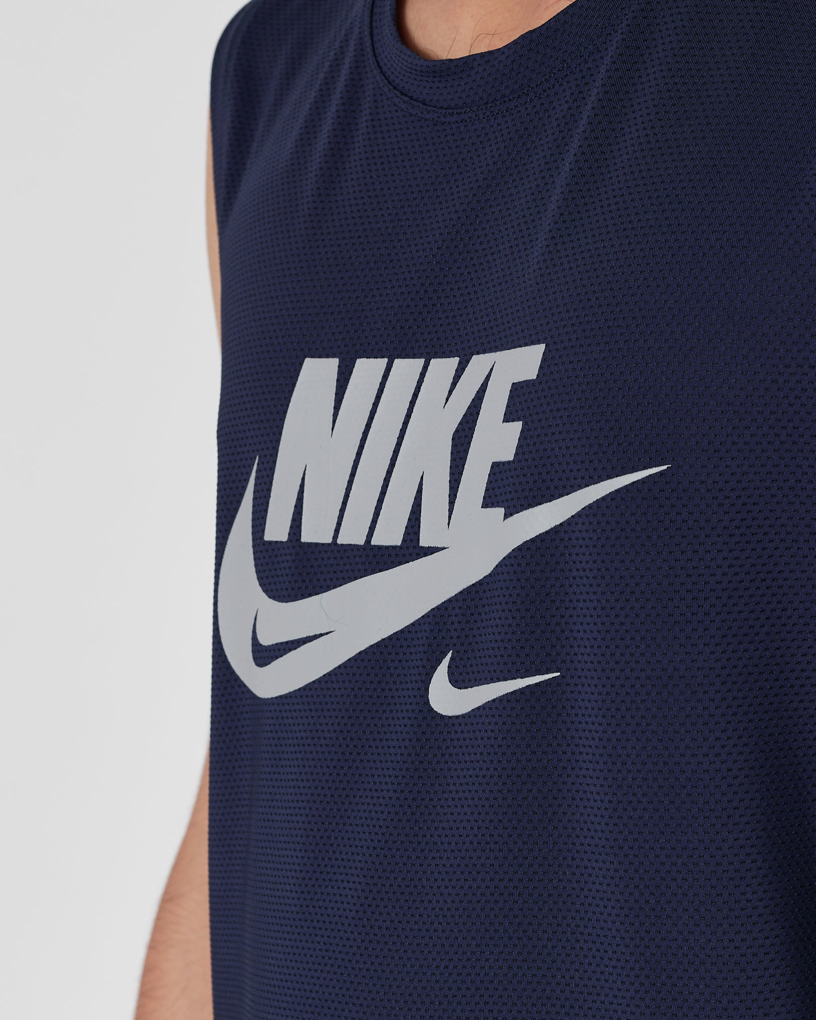 NIK Light Weight Men Blue Sport Tank Top 11.90