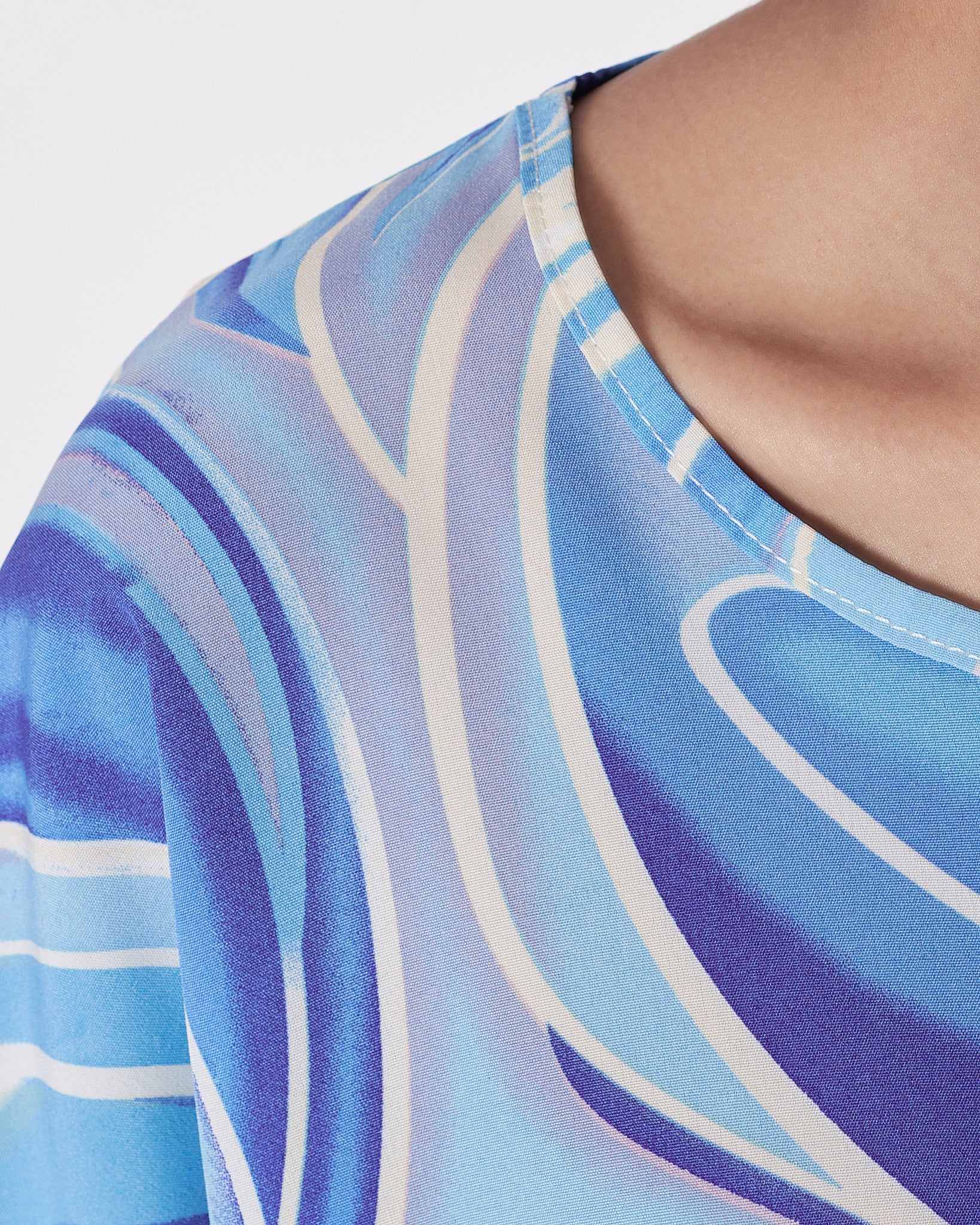 Gradient Color Lady Shirts Short Sleeve 12.90