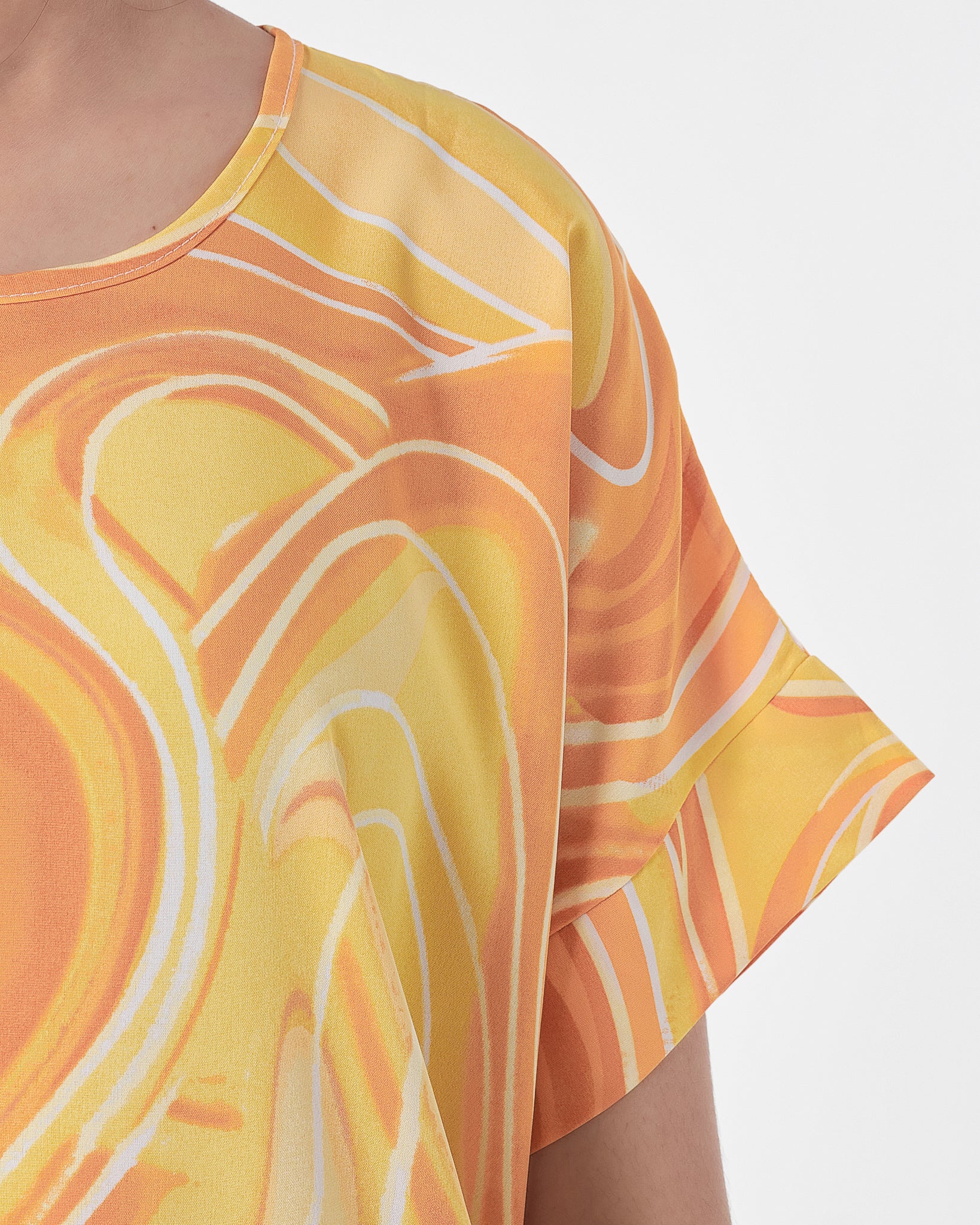 Gradient Color Lady Shirts Short Sleeve 12.90