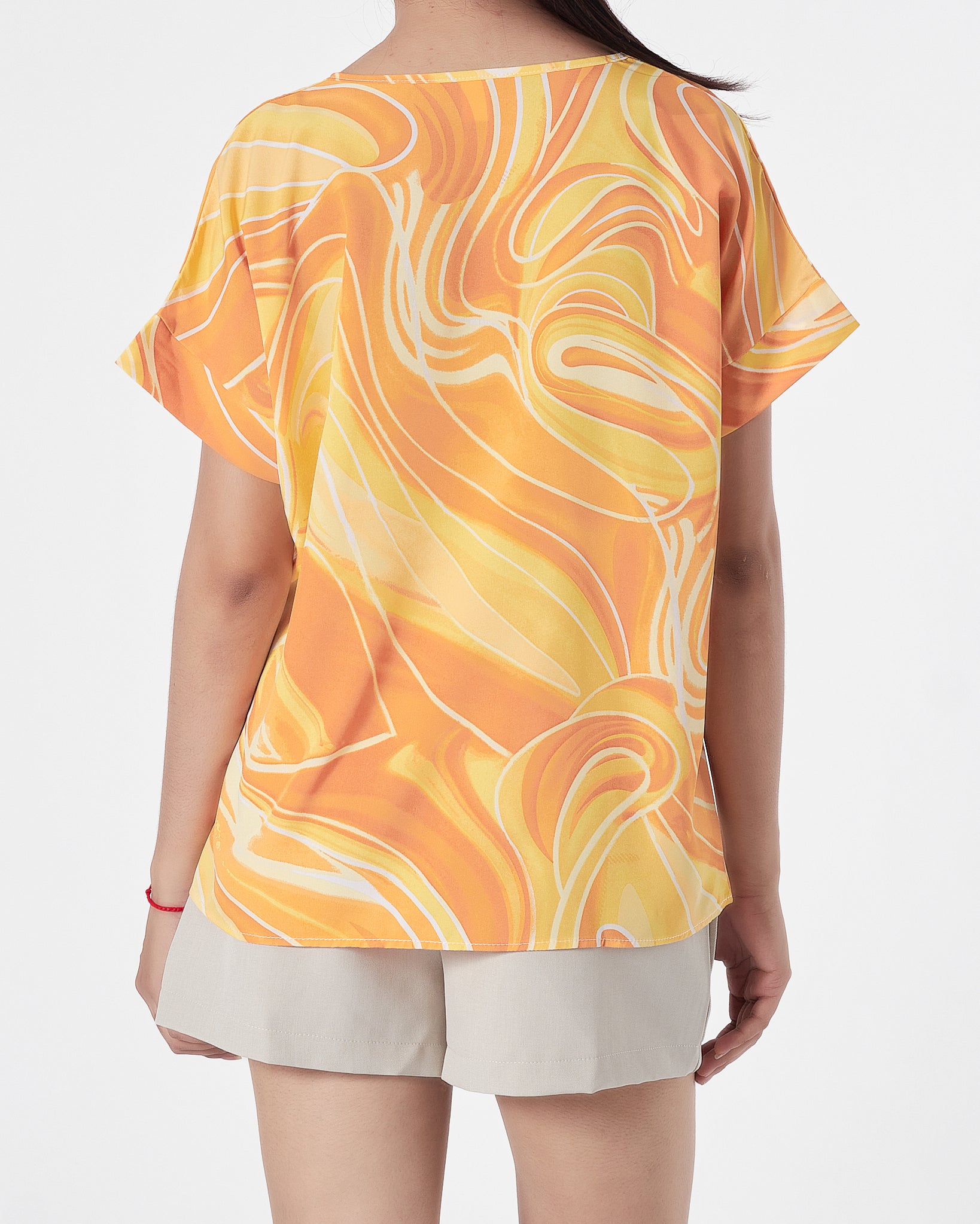 Gradient Color Lady Shirts Short Sleeve 12.90