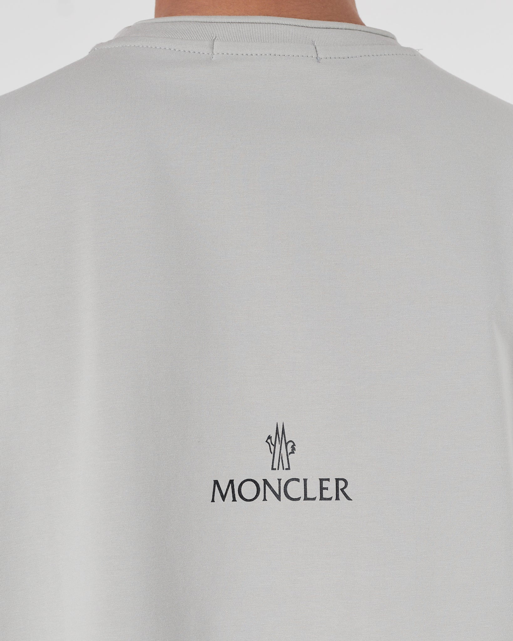 MON Plain Color Men Grey T-Shirt 14.90