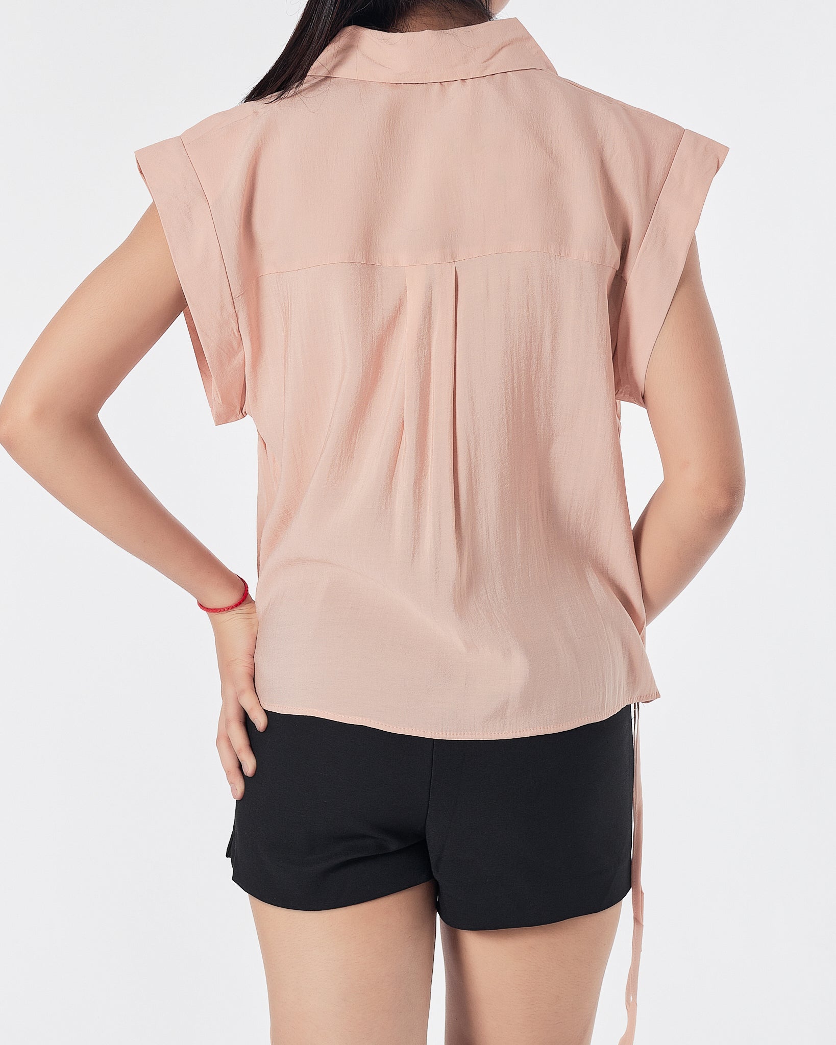 Lady Cream Shirts Short Sleeve 14.90