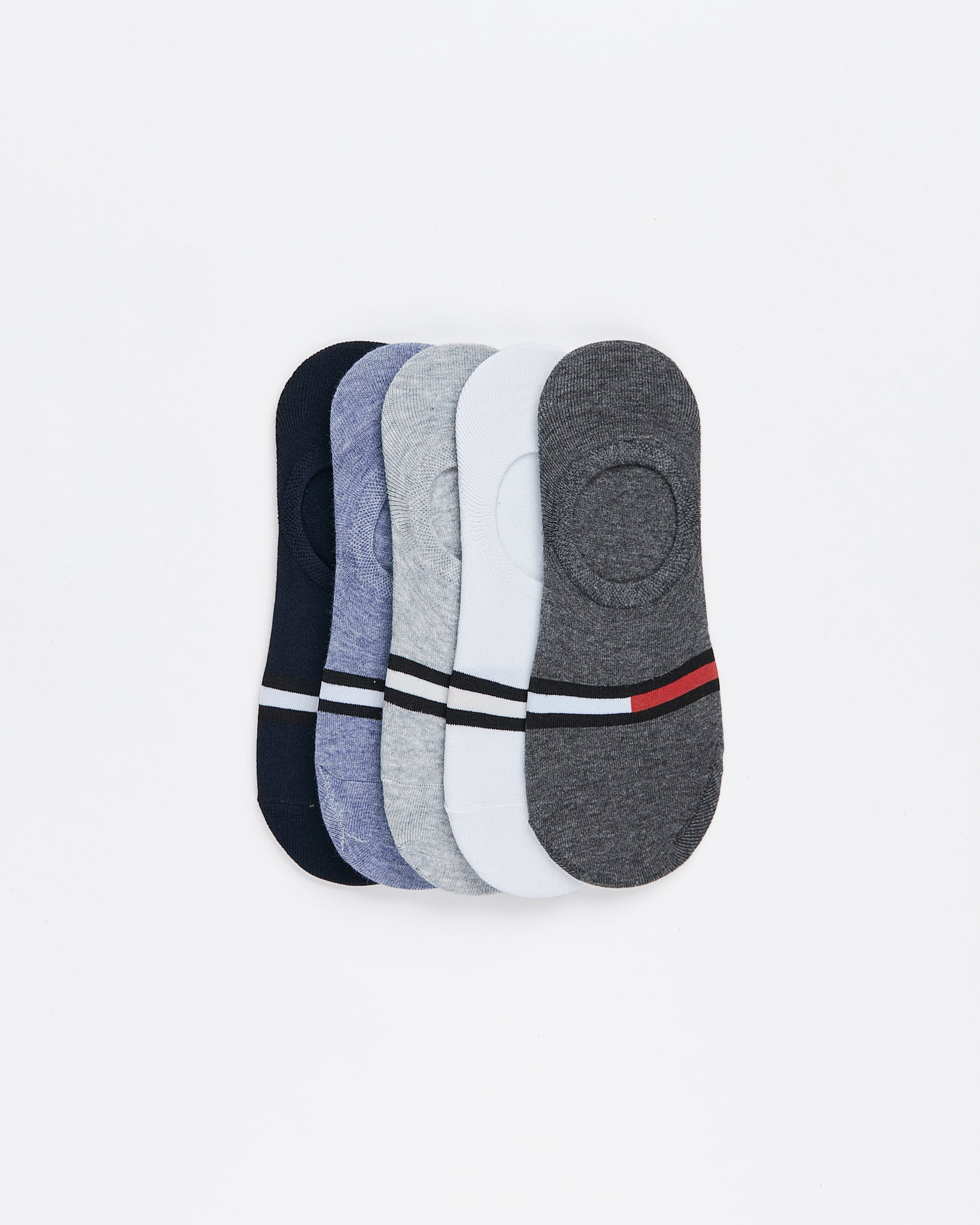 TH Logo Embroidered 5 Pairs No Show Socks 13.90