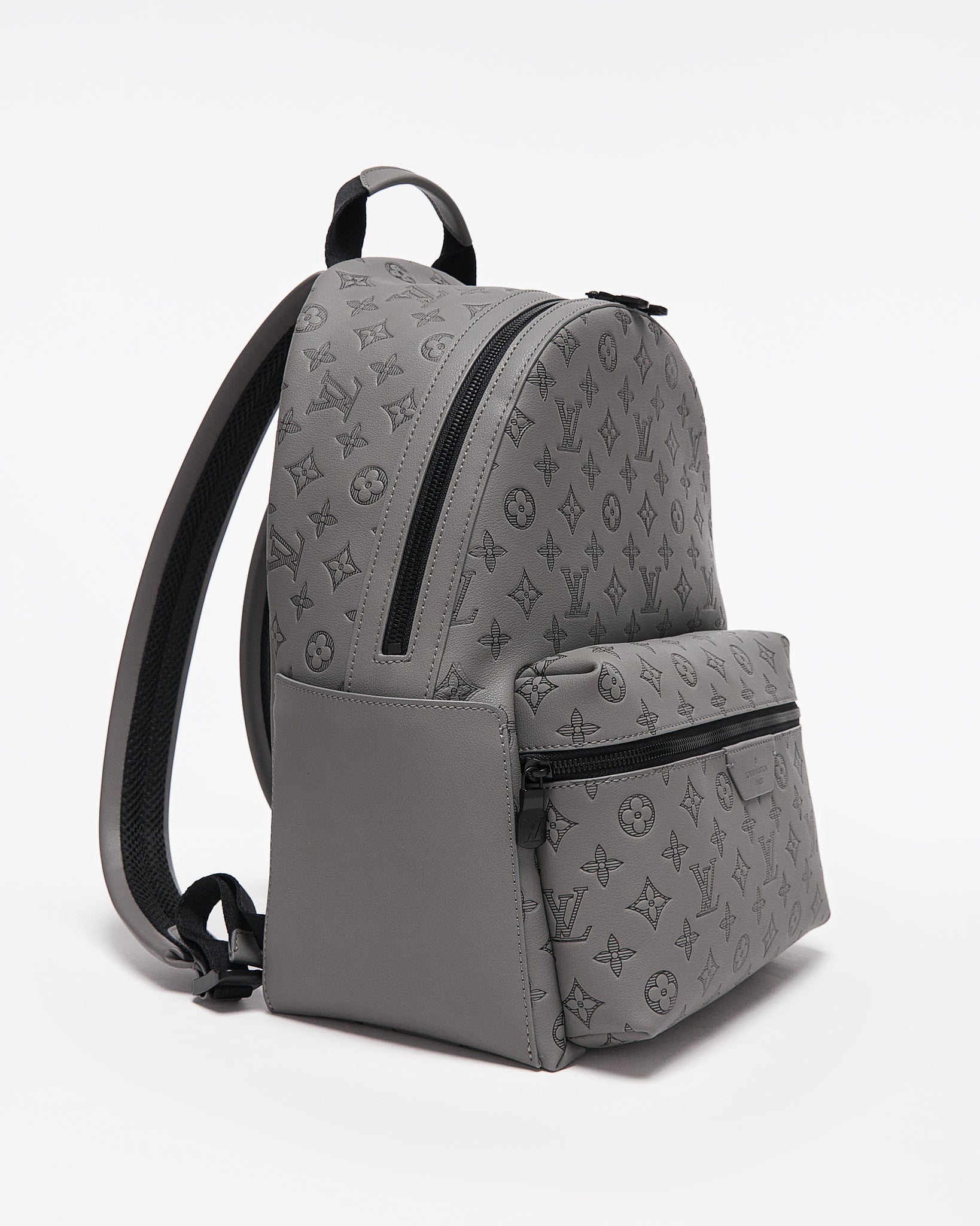 LV Monogram Men Grey Backpack 369