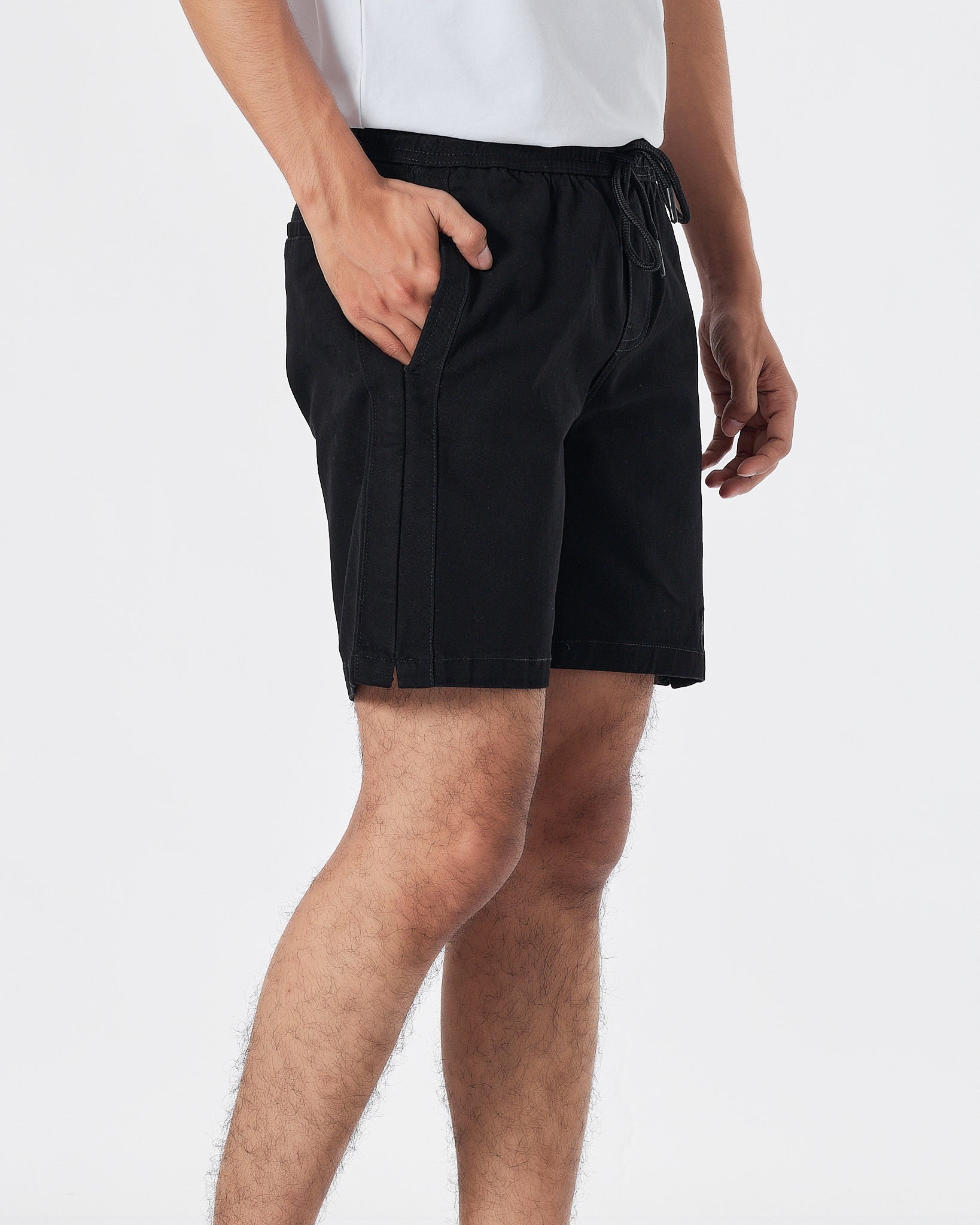 RL Above Knee Men Black Short Pants 17.50