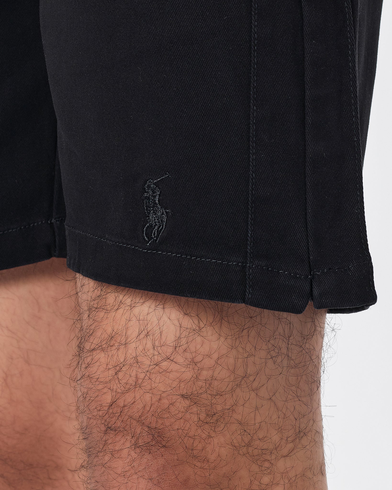RL Above Knee Men Black Short Pants 17.50