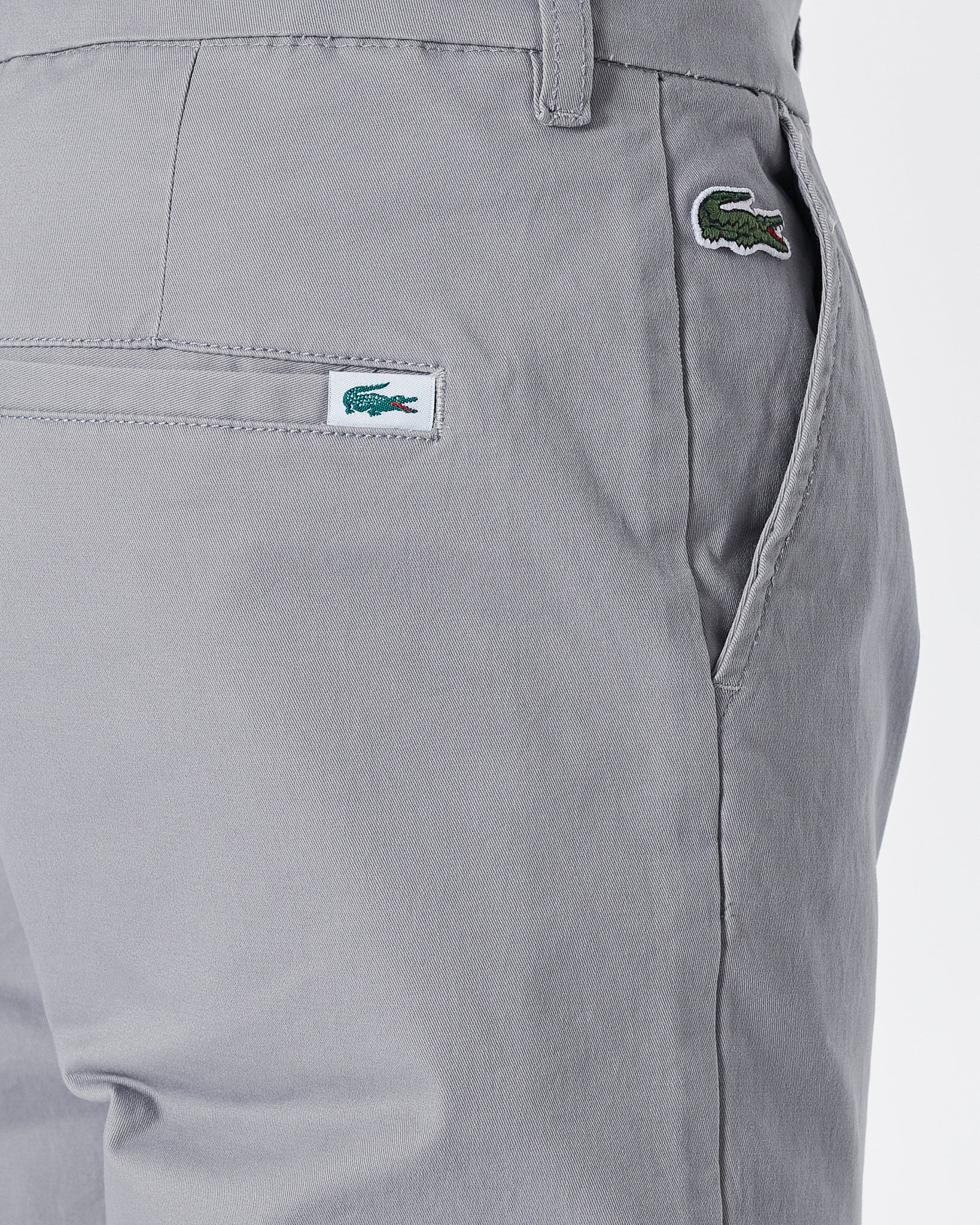 LAC Plain Color Men Grey Khaki Pants 22.90