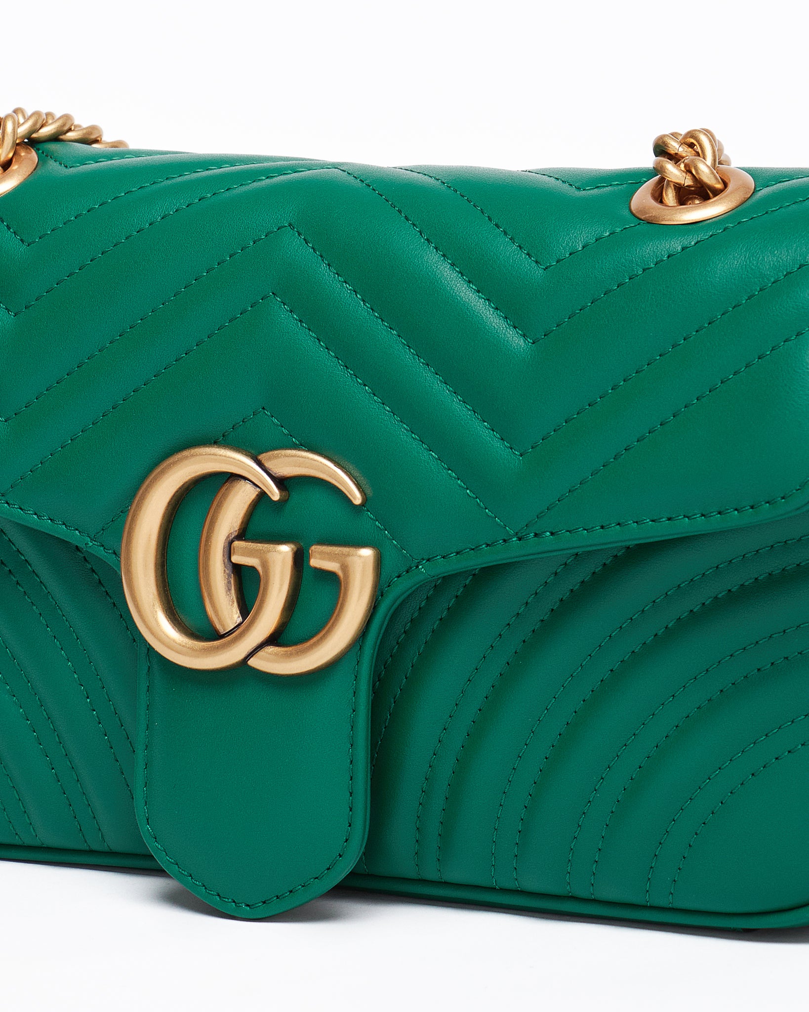 GUC Marmont Lady Green Shoulder Bag 185