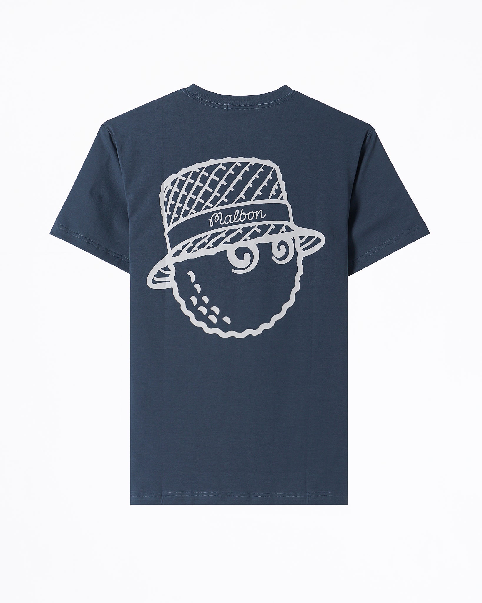 MAL Back Cartoon Unisex Grey T-Shirt 16.90
