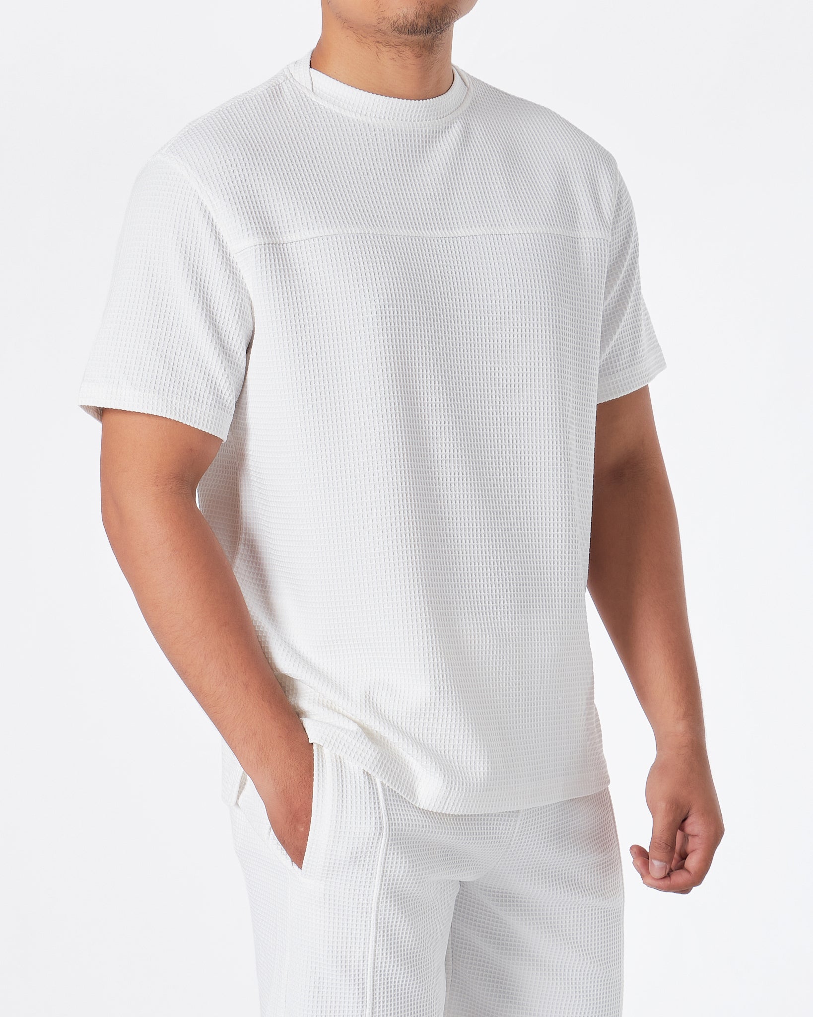 TM Comfort Men White T-Shirt 20.90