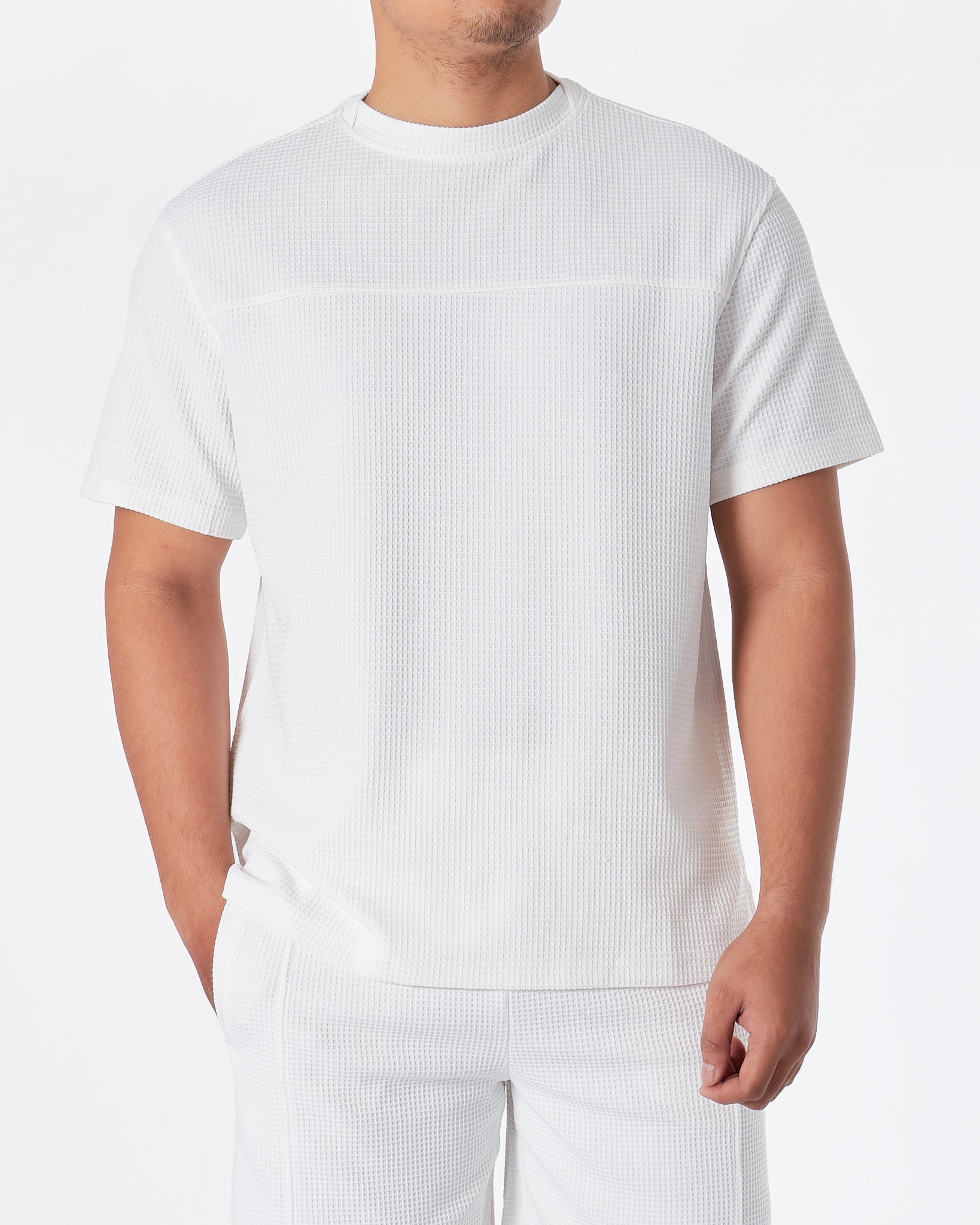 TM Comfort Men White T-Shirt 20.90